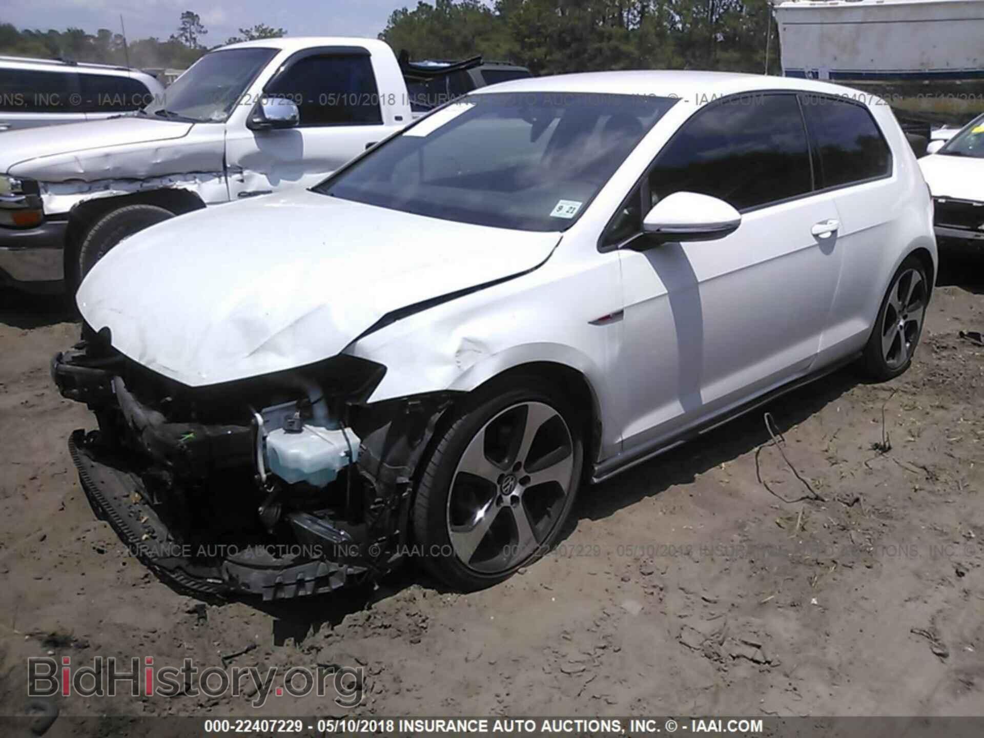 2017 Volkswagen Gti - VIN: 3VWTT7AUXHM005100 - Фото 2