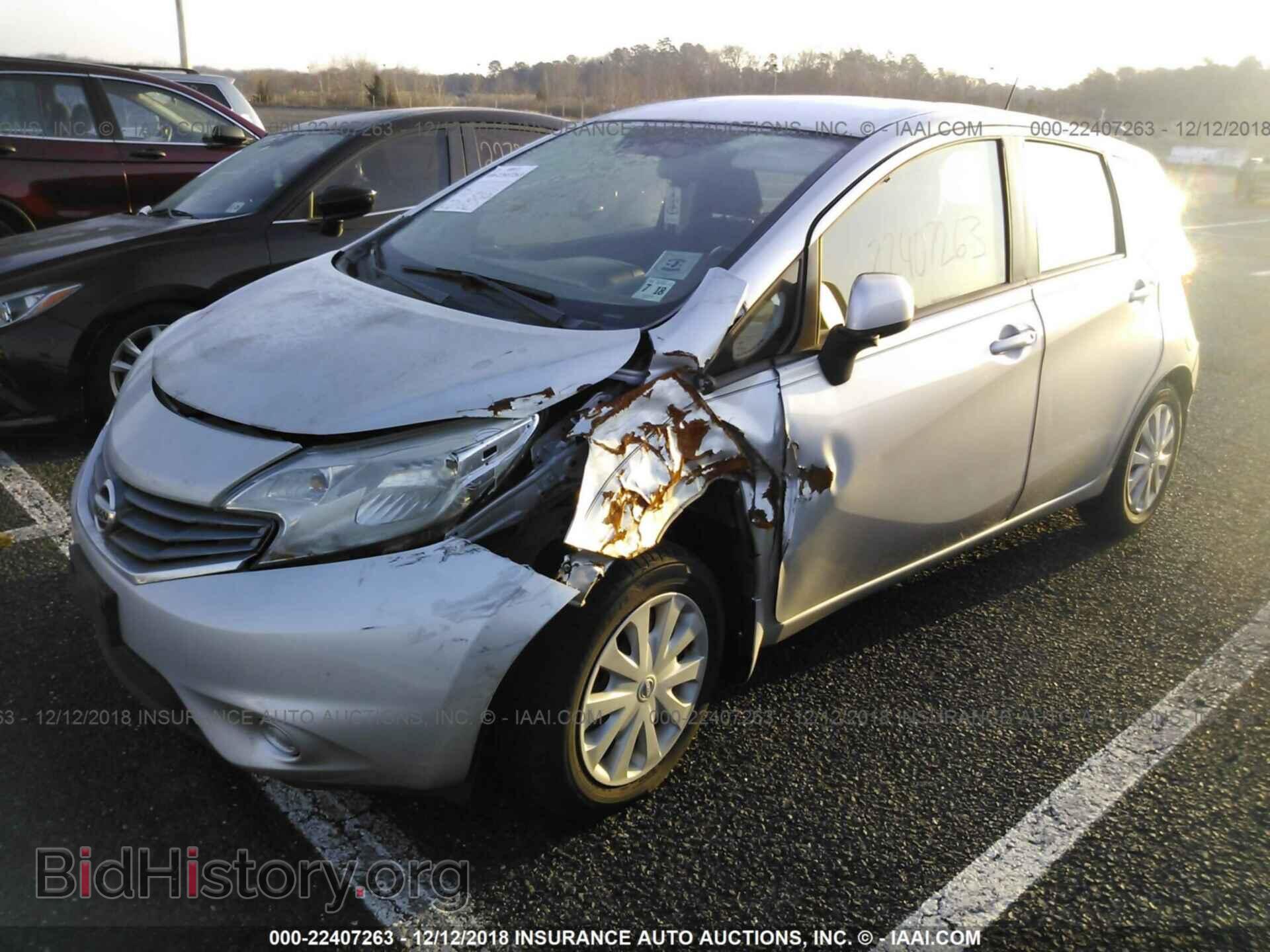 2014 NISSAN VERSA NOTE - VIN: 3N1CE2CP4EL350666 - Фото 2
