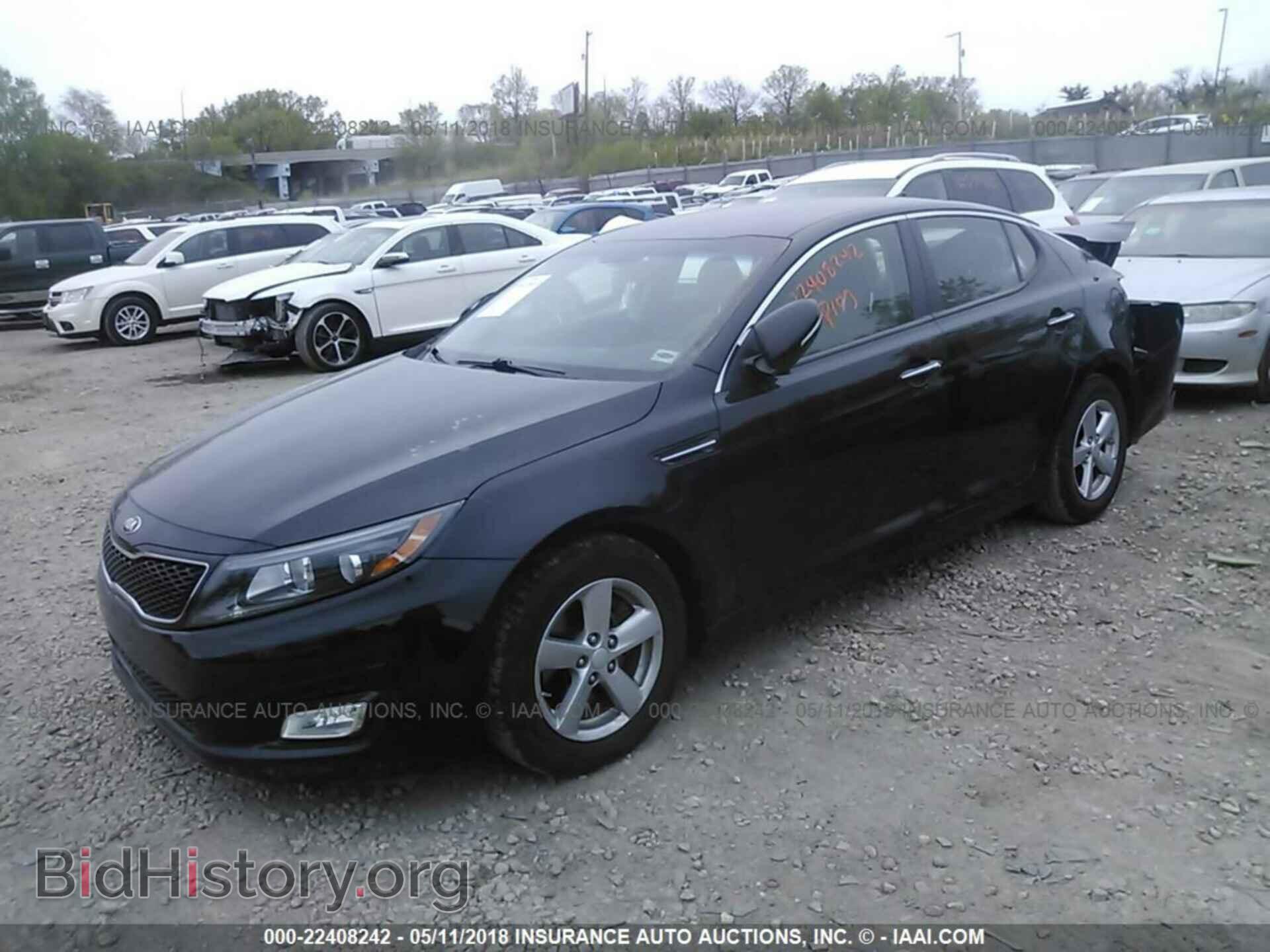 2014 Kia Optima - VIN: 5XXGM4A79EG264202 - Фото 2