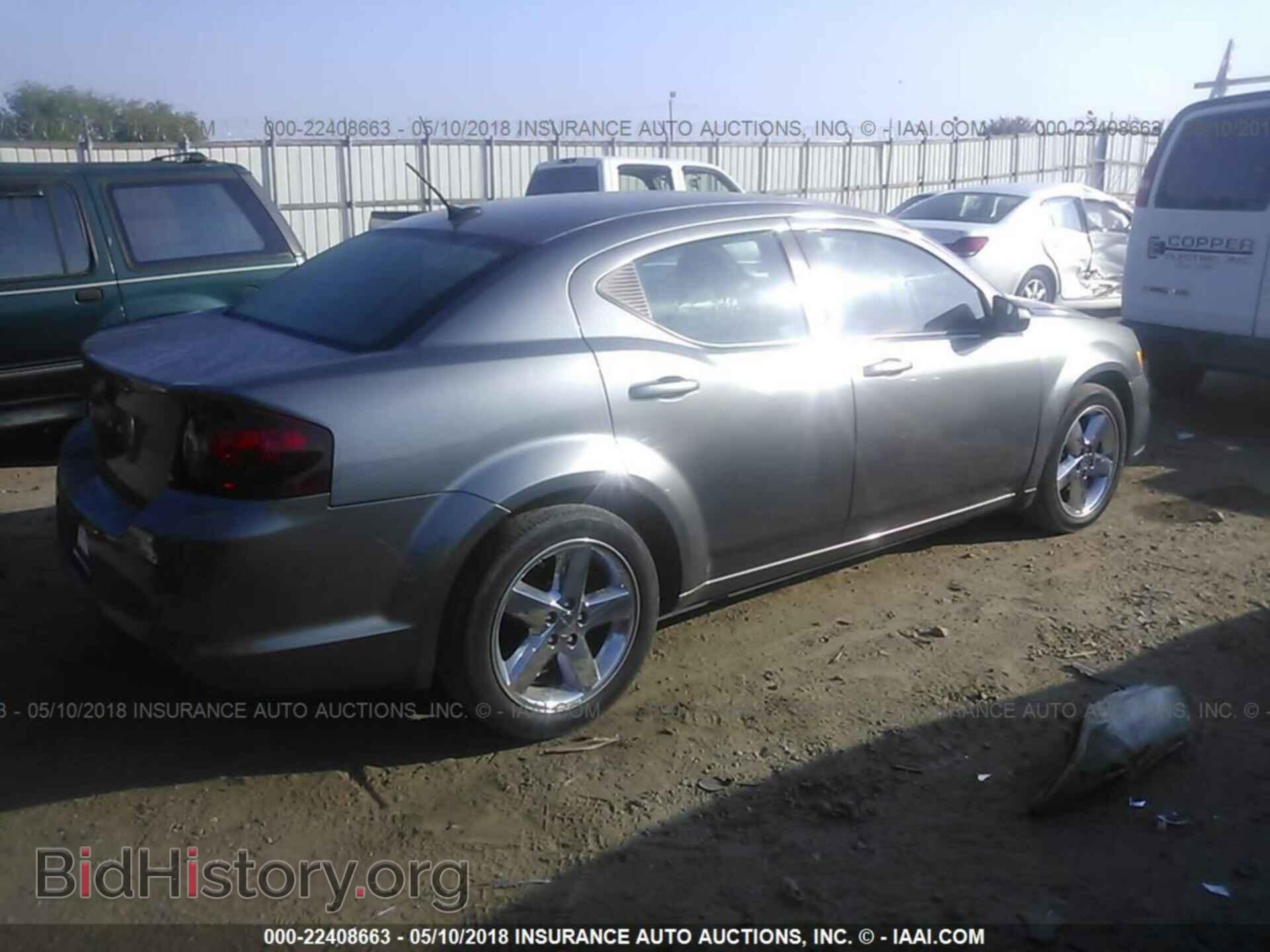 2013 Dodge Avenger - VIN: 1C3CDZAB7DN637308 - Фото 4