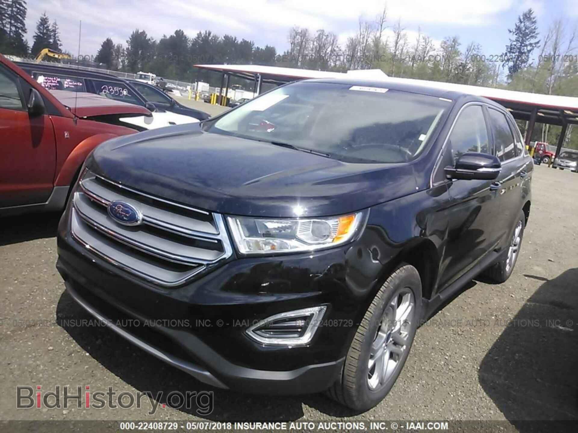 2017 Ford Edge - VIN: 2FMPK3K91HBB29683 - Фото 2