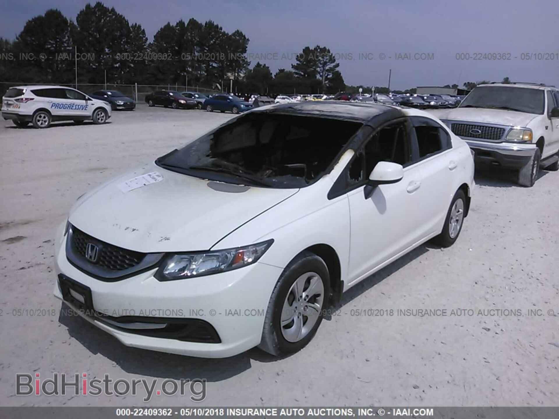 2013 Honda Civic - VIN: 19XFB2F59DE035863 - Фото 2