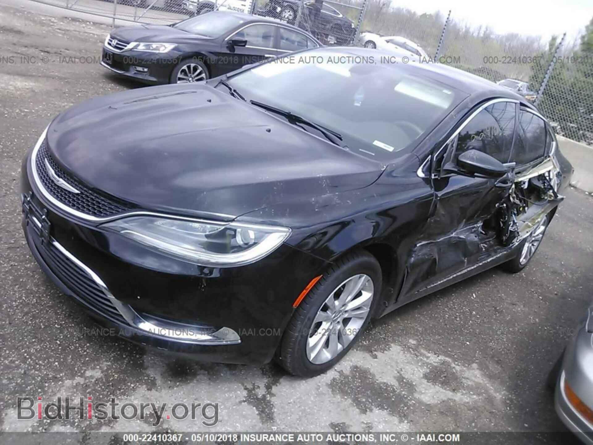 2015 Chrysler 200 - VIN: 1C3CCCAB5FN556455 - Фото 2