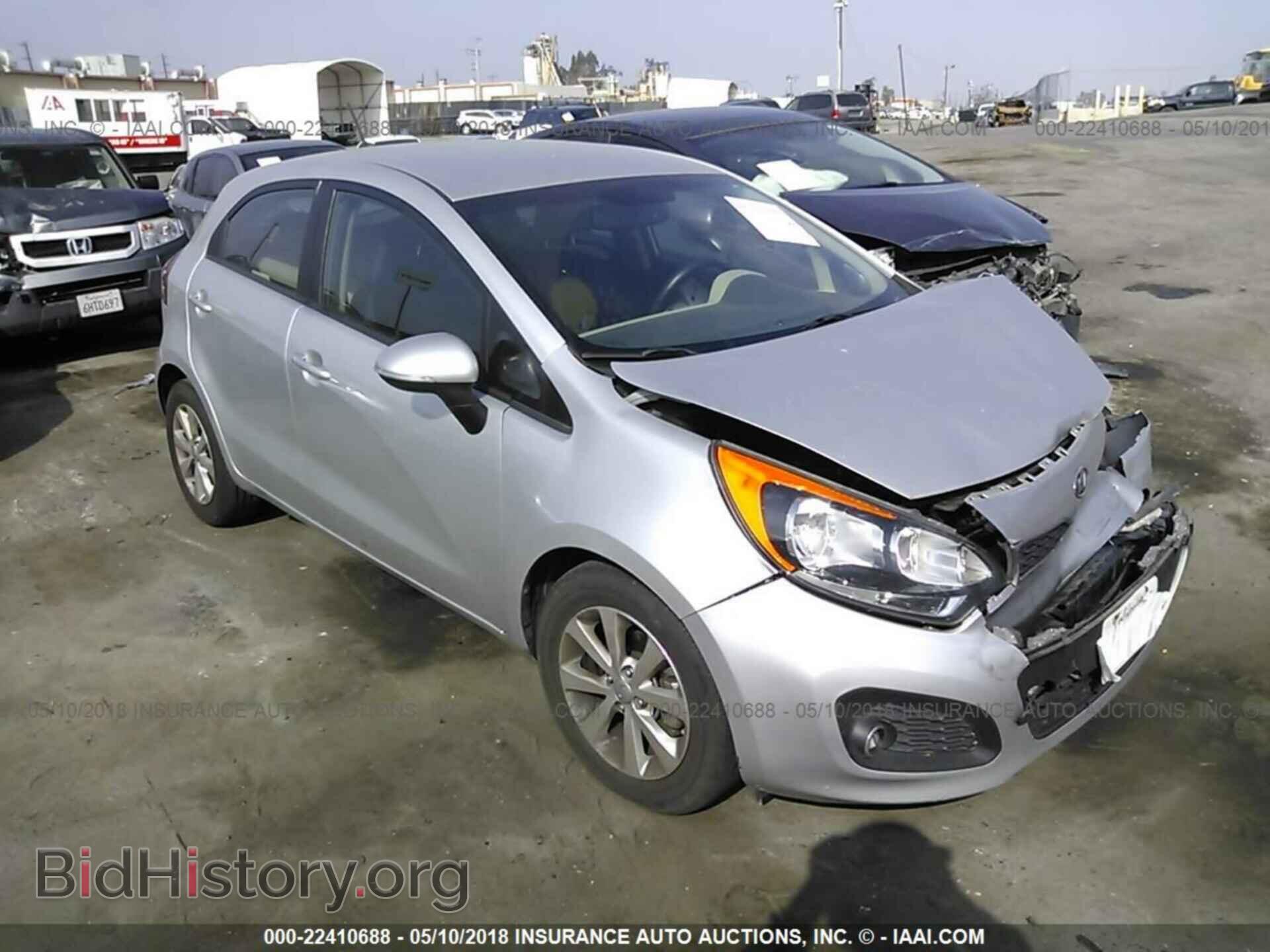 Фотография KNADN5A38D6119875 - Kia Rio 2013