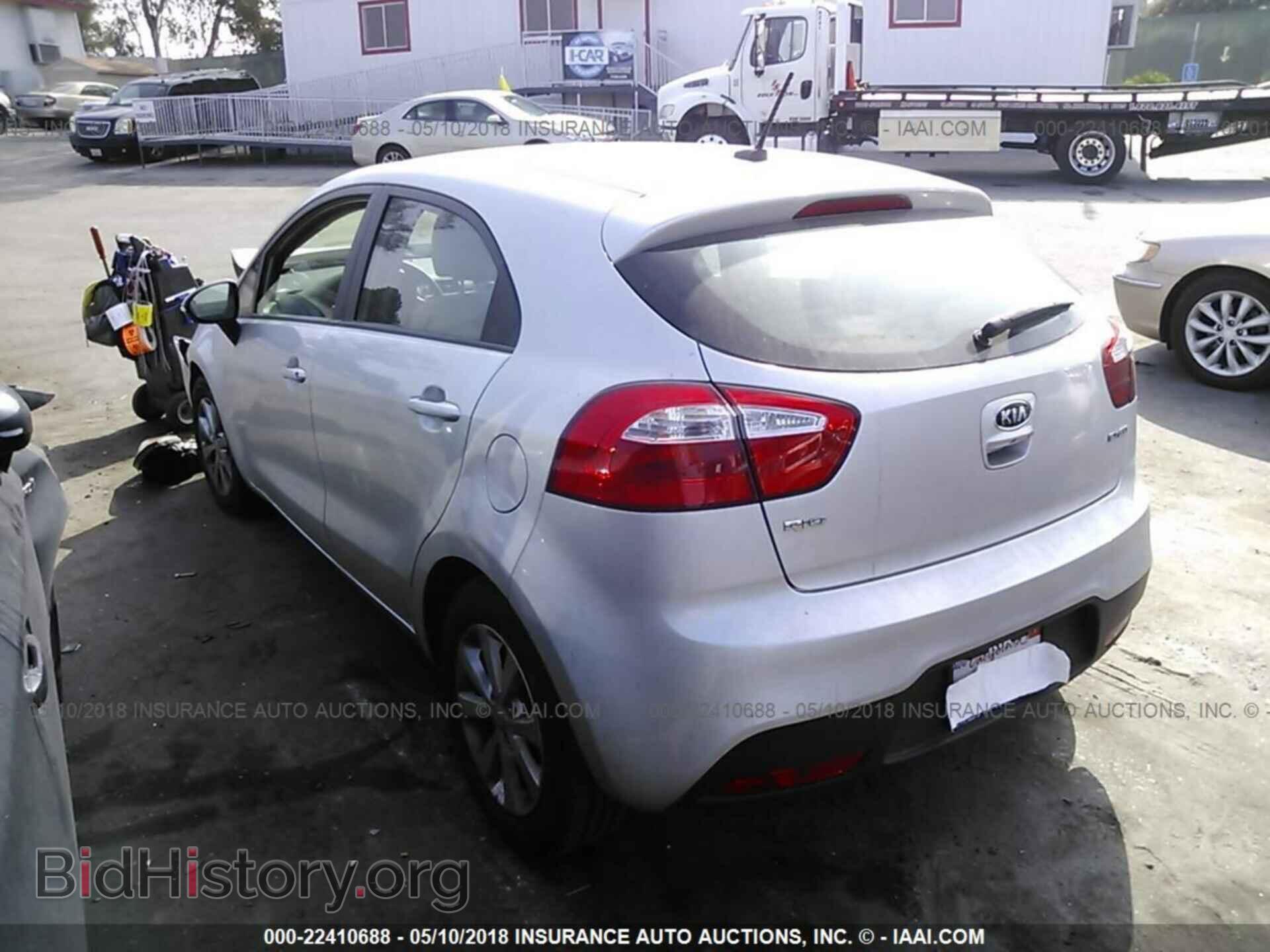 2013 Kia Rio - VIN: KNADN5A38D6119875 - Фото 3