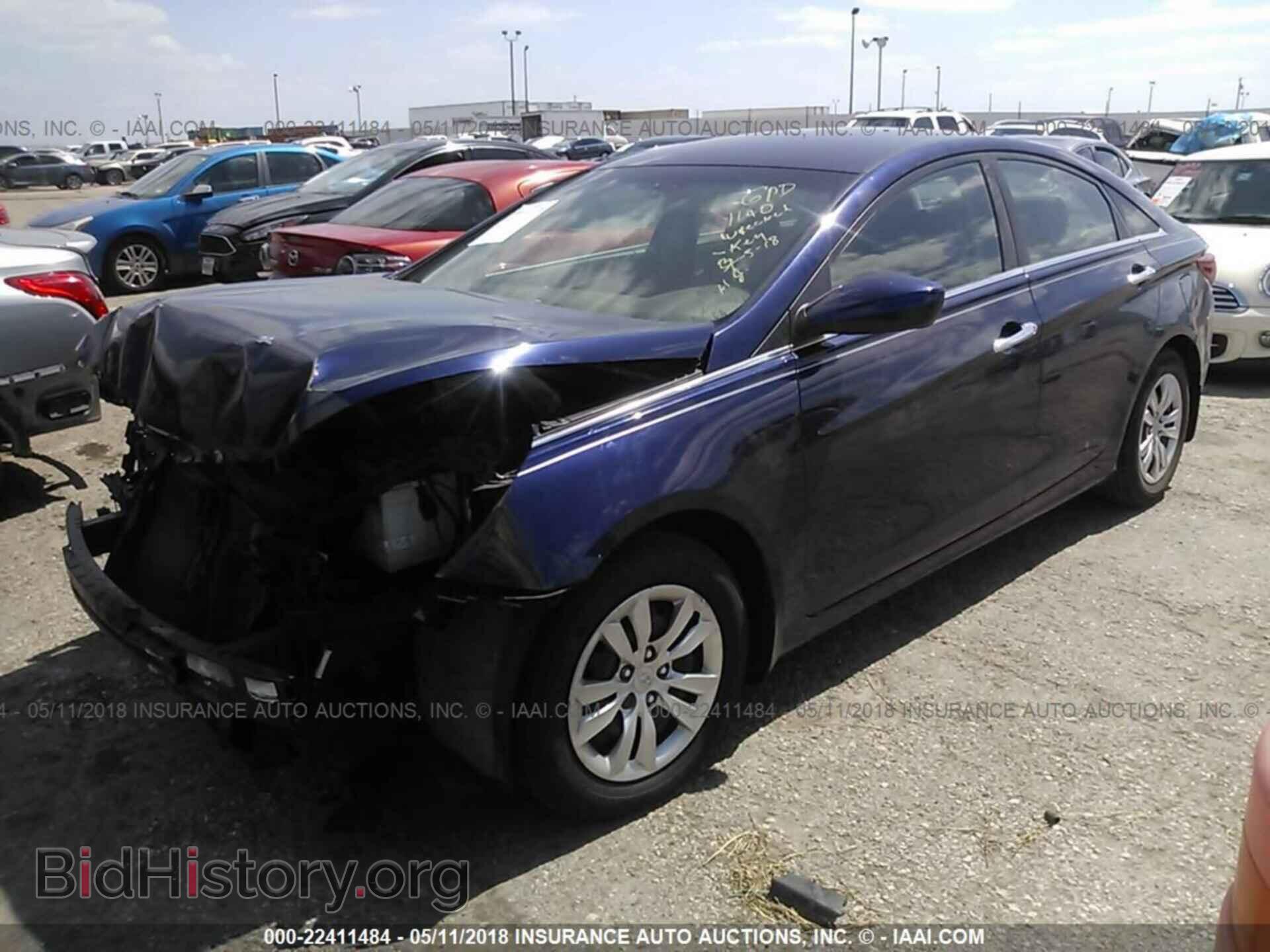2012 Hyundai Sonata - VIN: 5NPEB4AC7CH434648 - Фото 2
