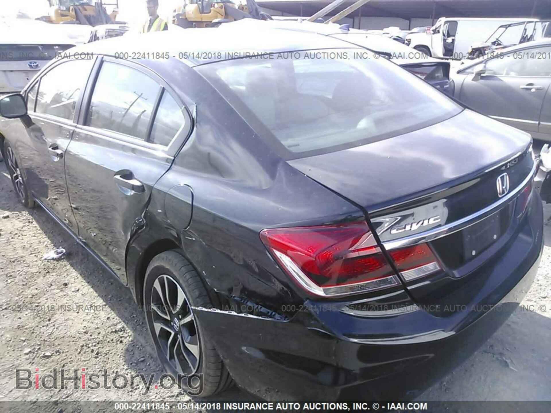 2013 Honda Civic - VIN: 2HGFB2F97DH550806 - Фото 3