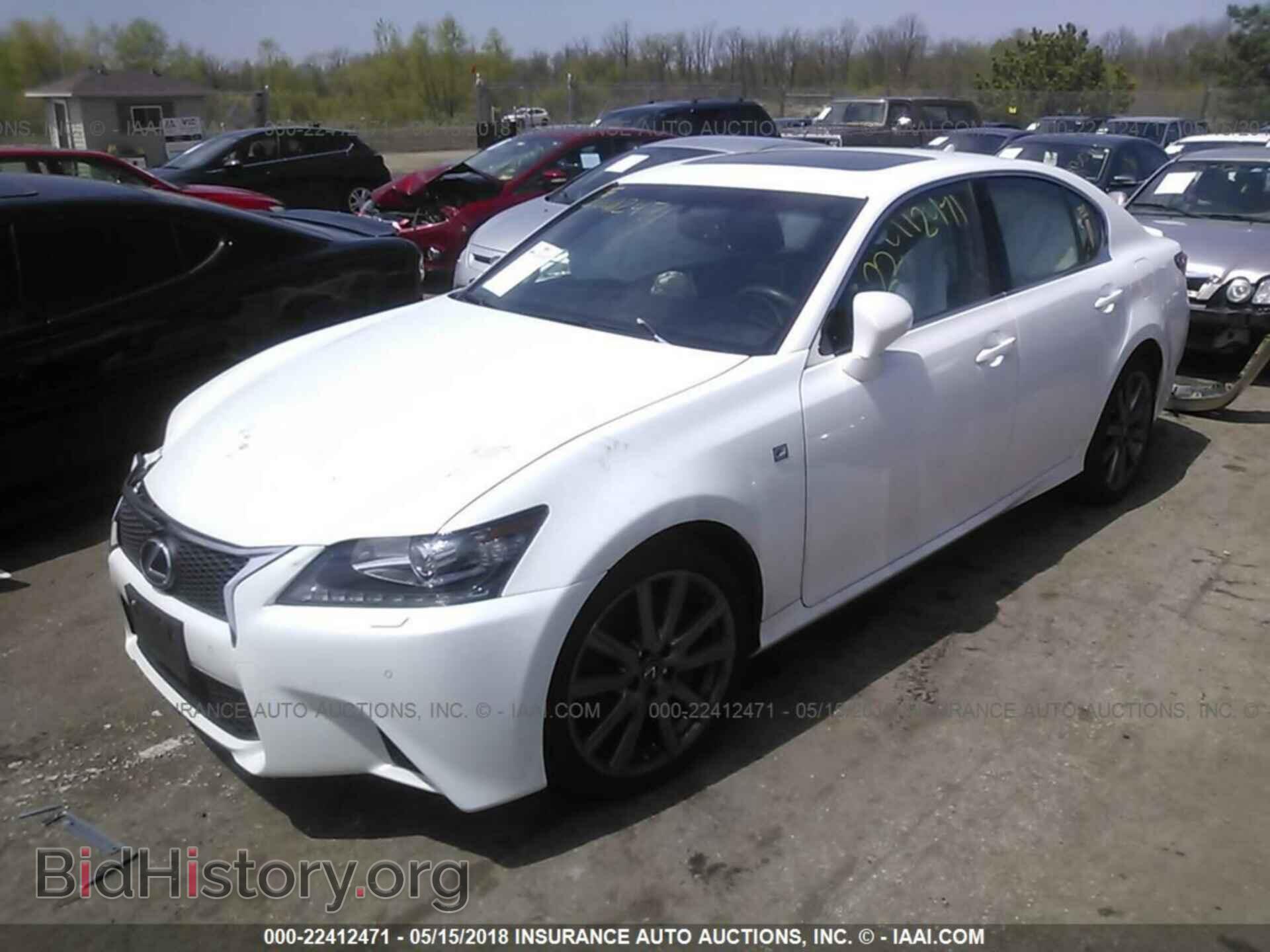 2014 Lexus Gs - VIN: JTHCE1BL2E5021193 - Фото 2