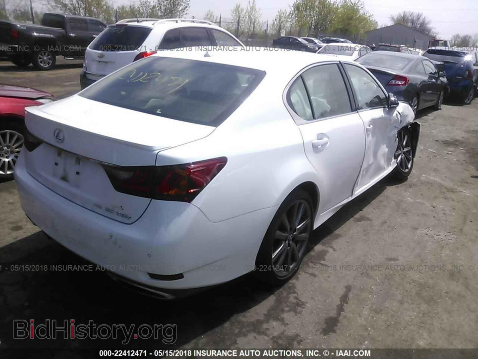 2014 Lexus Gs - VIN: JTHCE1BL2E5021193 - Фото 4
