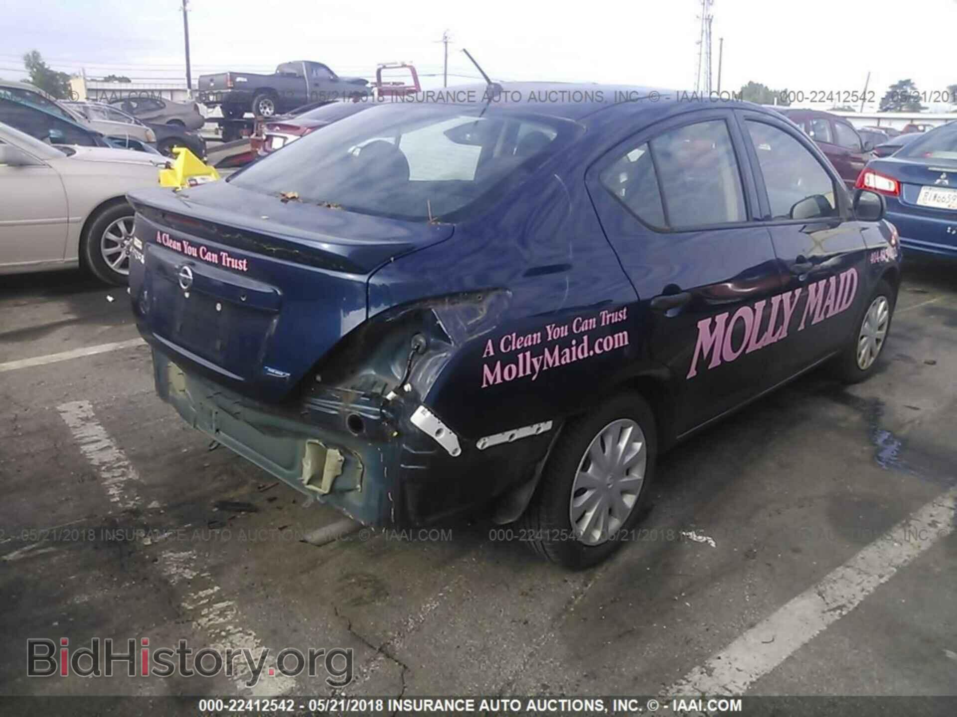 2014 Nissan Versa - VIN: 3N1CN7AP4EL806097 - Фото 4