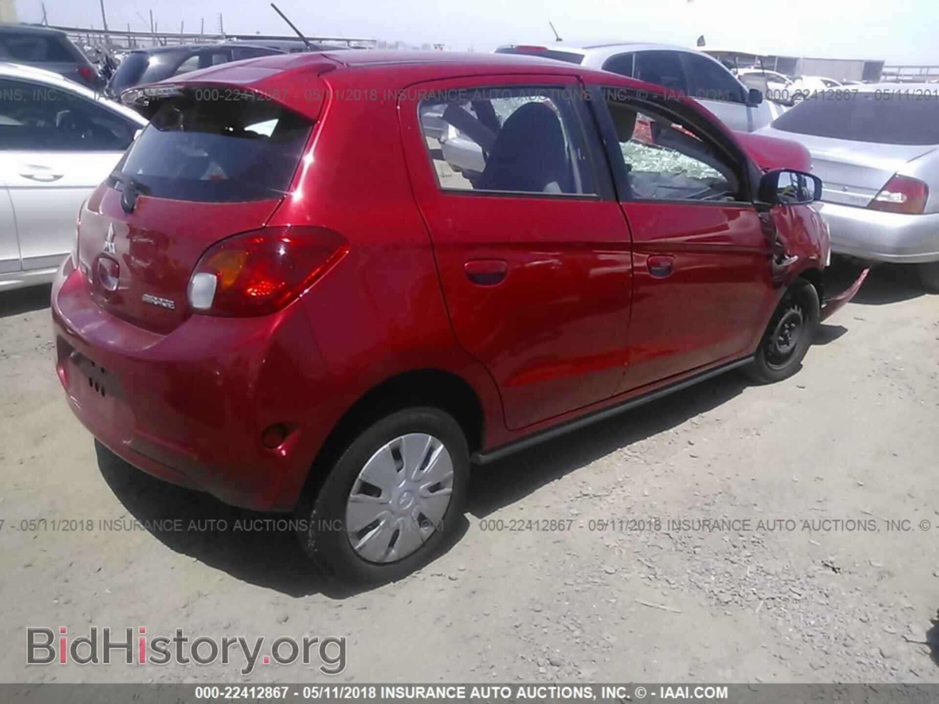 2015 Mitsubishi Mirage - VIN: ML32A3HJ6FH036387 - Фото 4