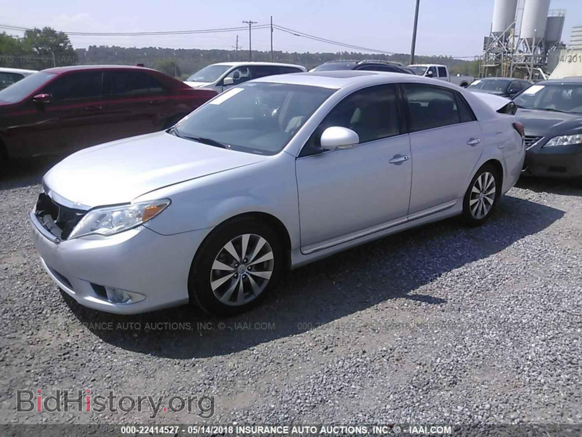 2011 Toyota Avalon - VIN: 4T1BK3DB7BU403786 - Фото 2