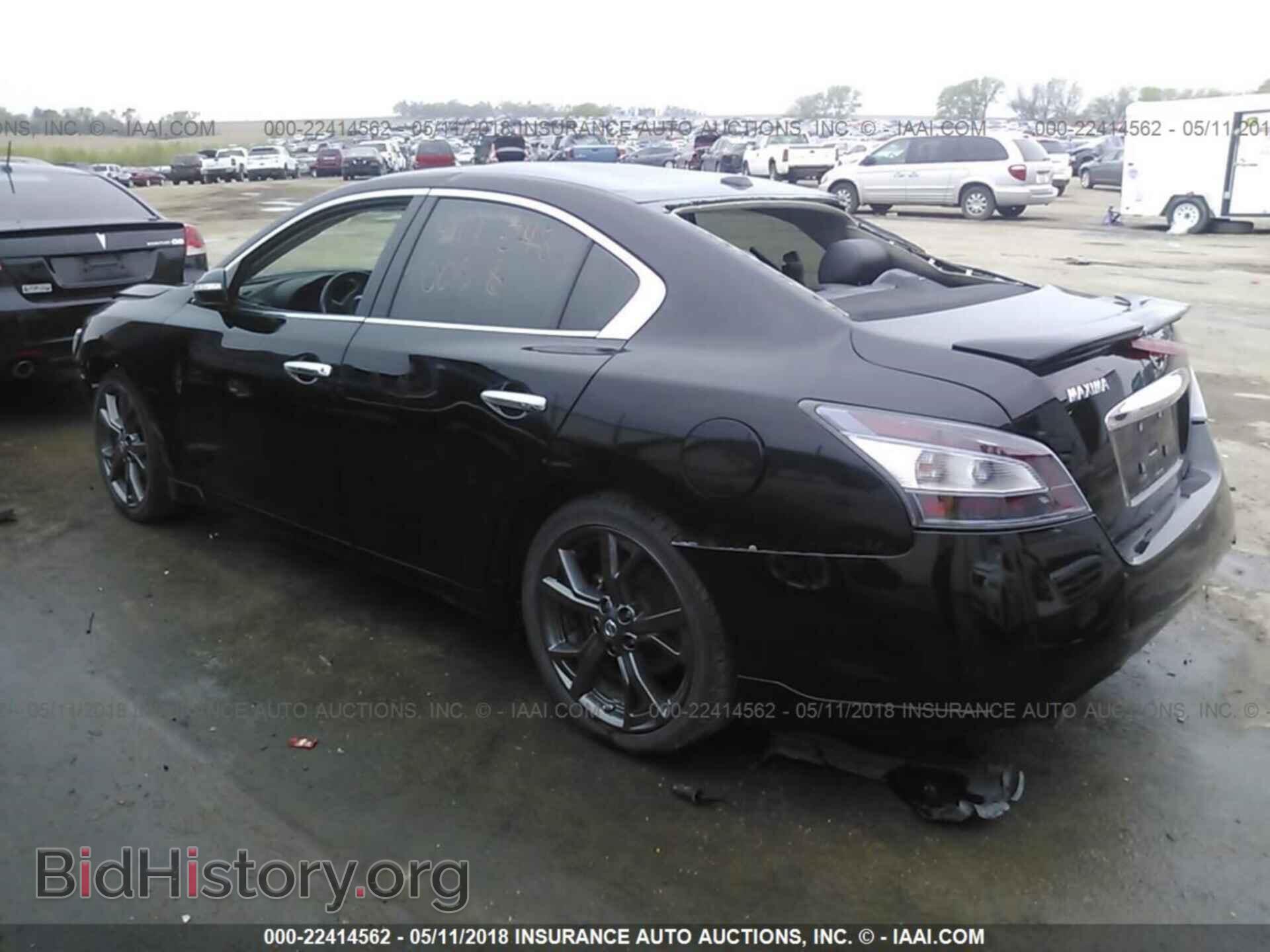2014 Nissan Maxima - VIN: 1N4AA5AP5EC442701 - Фото 3