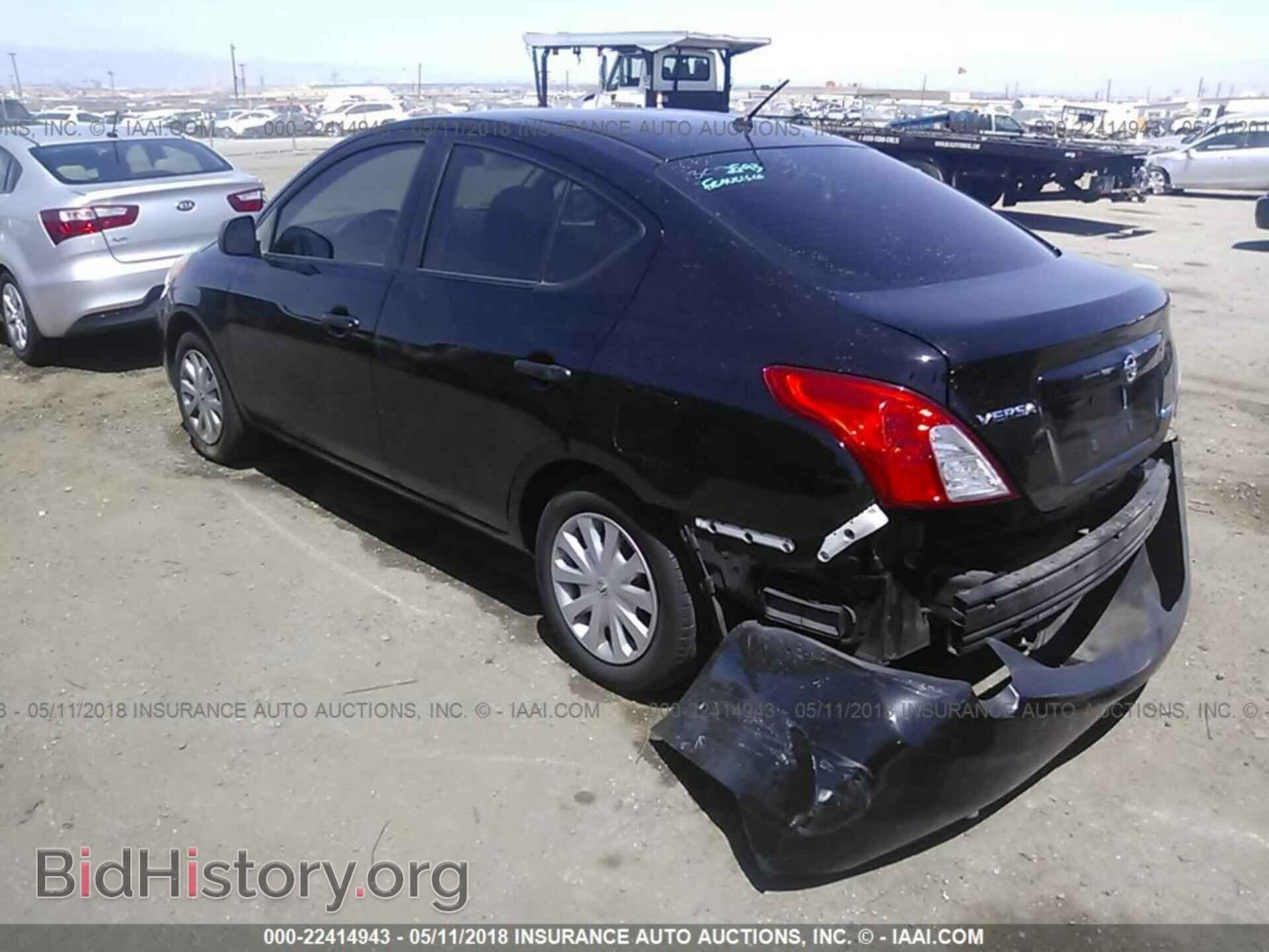 2012 Nissan Versa - VIN: 3N1CN7AP5CL823357 - Фото 3
