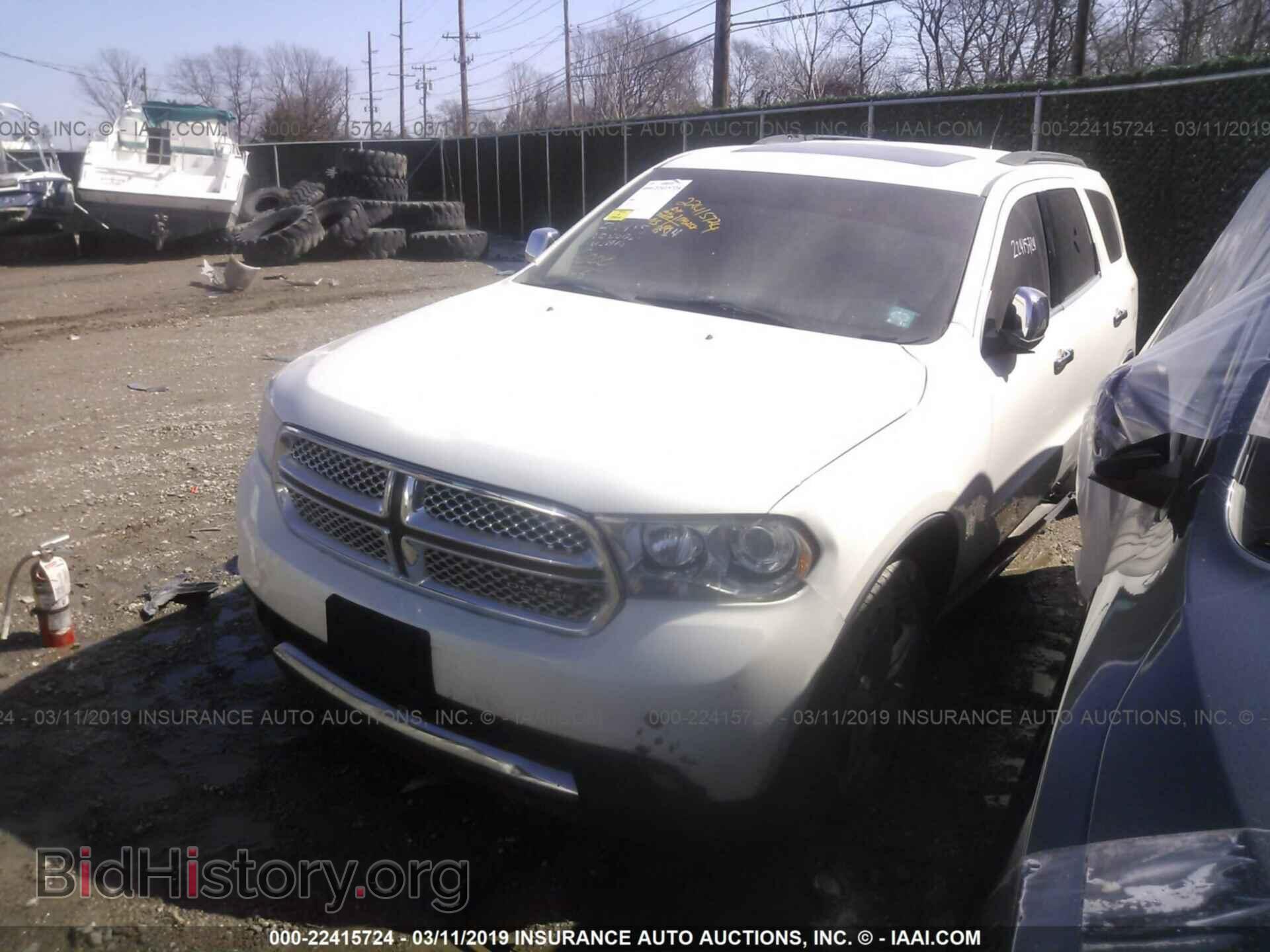 2012 DODGE DURANGO - VIN: 1C4SDHET0CC275644 - Photo 2