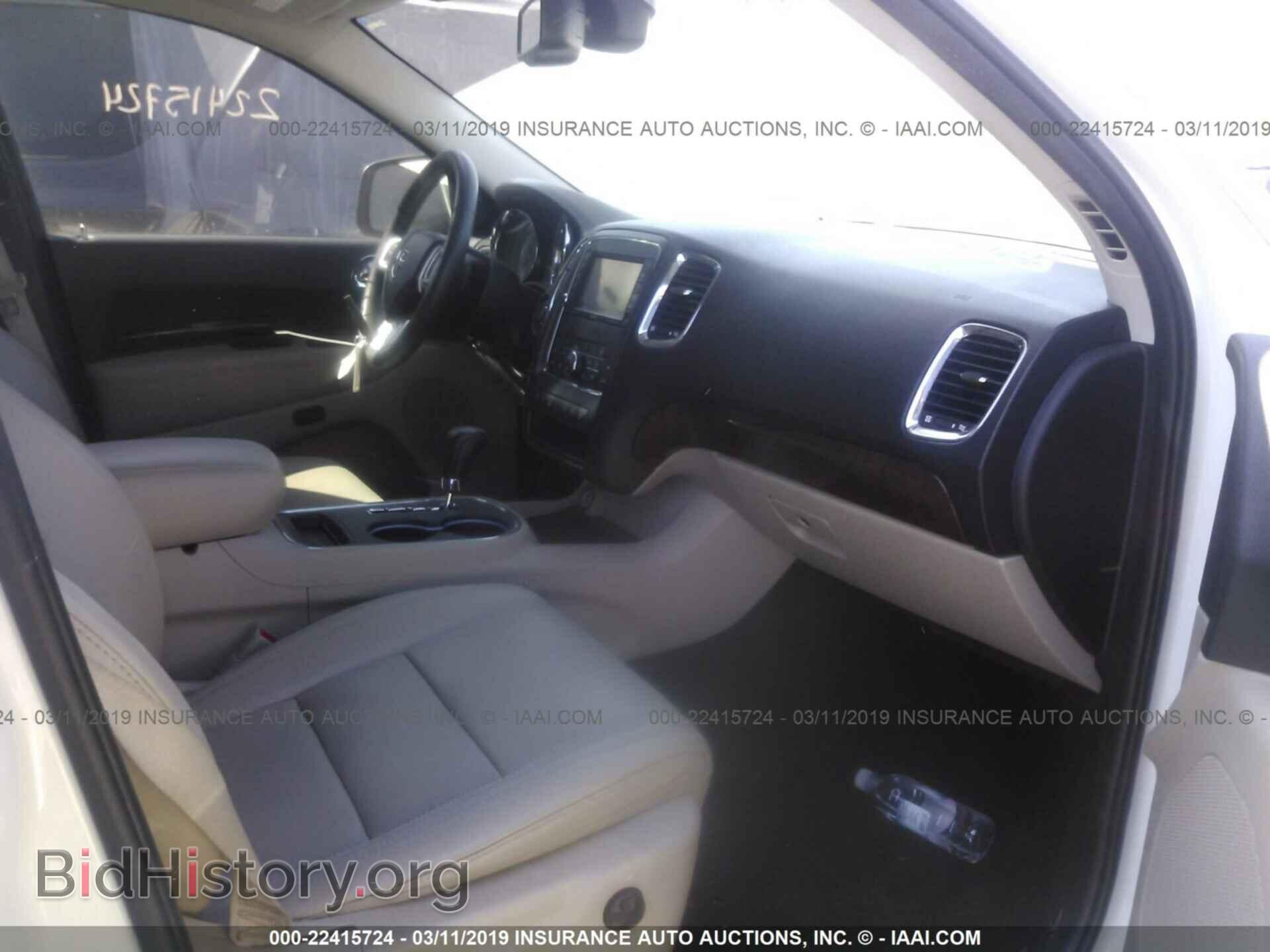 2012 DODGE DURANGO - VIN: 1C4SDHET0CC275644 - Photo 5