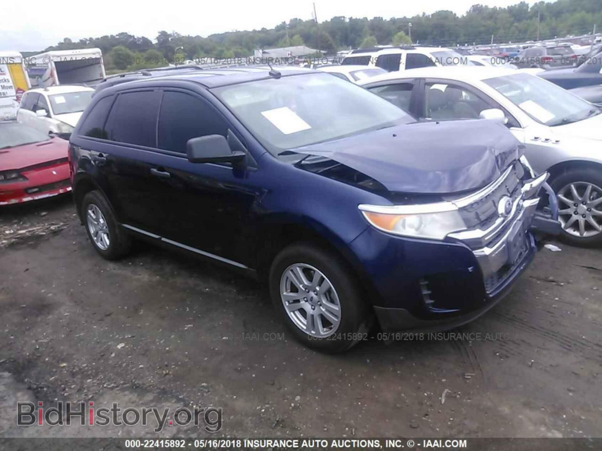 Фотография 2FMDK3GC2BBA34192 - Ford Edge 2011