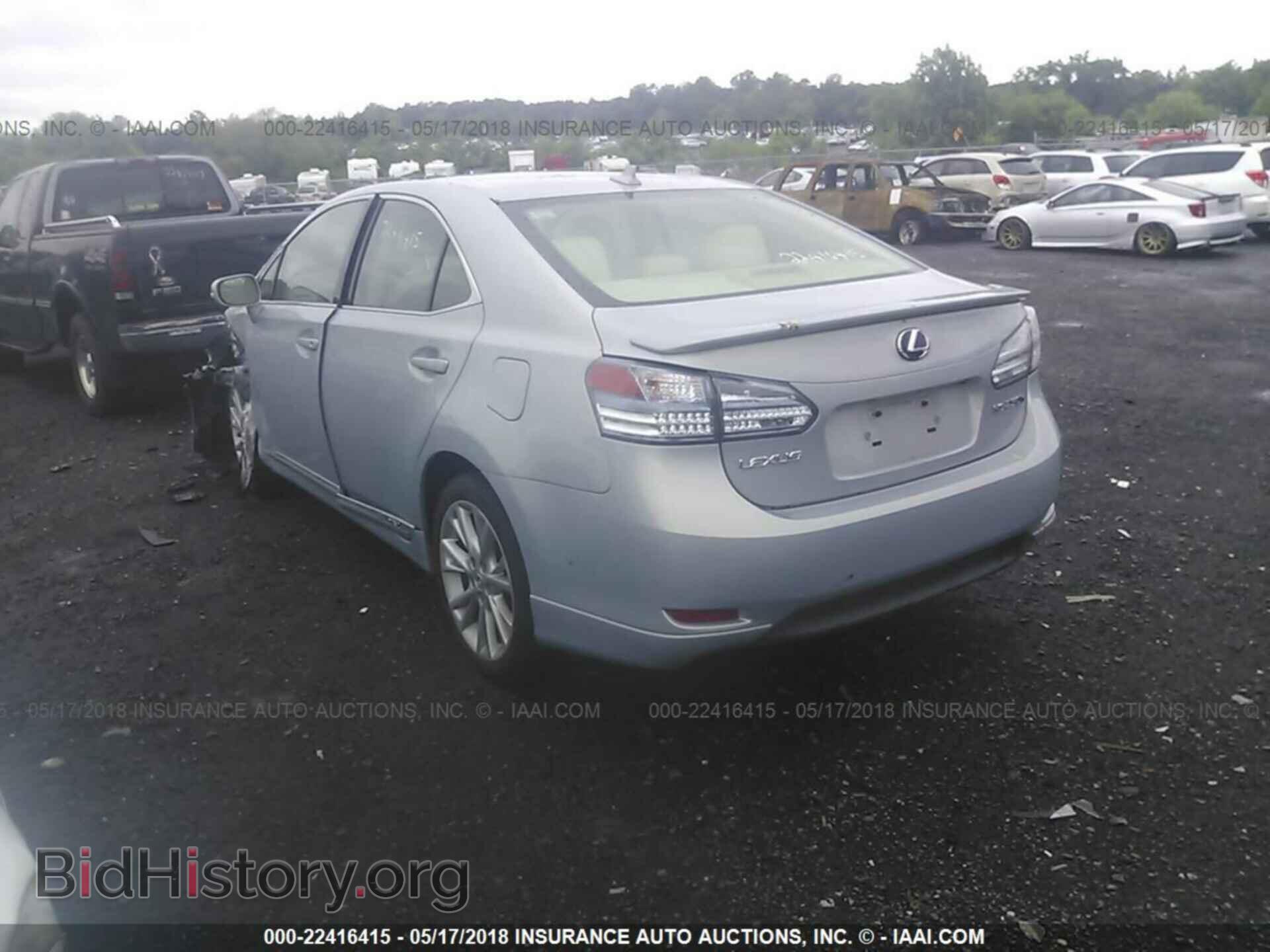 2010 LEXUS HS - VIN: JTHBB1BA3A2028748 - Фото 3