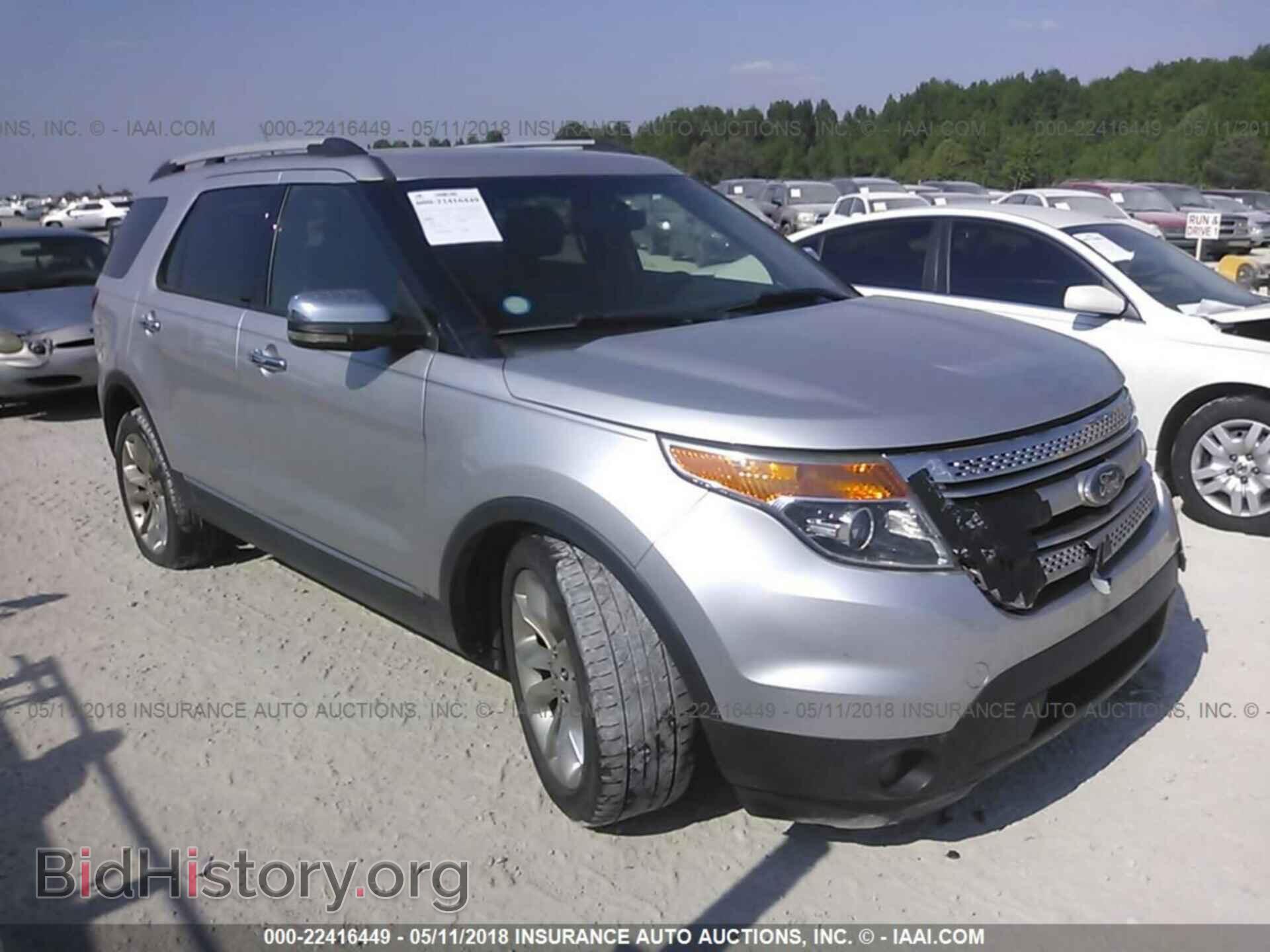 Фотография 1FMHK7D84CGA71019 - Ford Explorer 2012