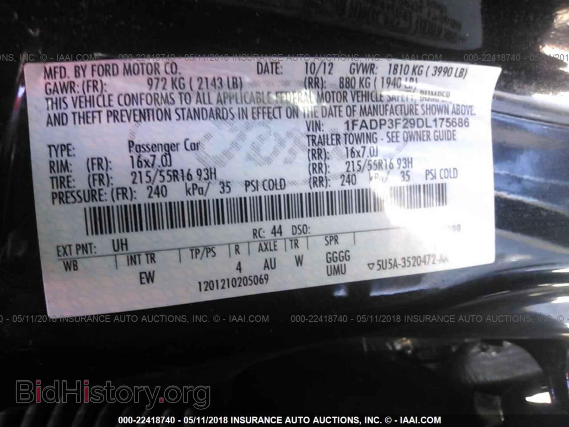 2013 Ford Focus - VIN: 1FADP3F29DL175686 - Photo 9