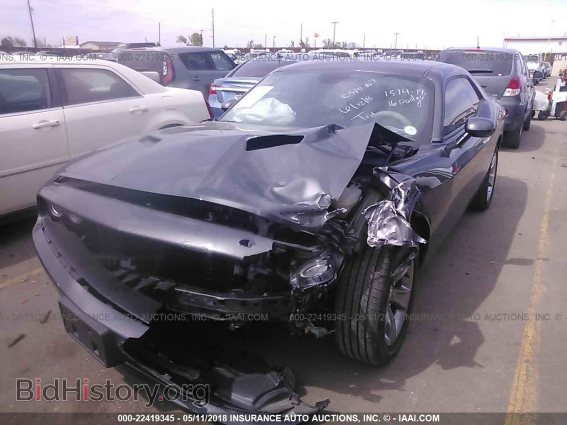 2016 Dodge Challenger - VIN: 2C3CDZAG0GH316817 - Фото 2