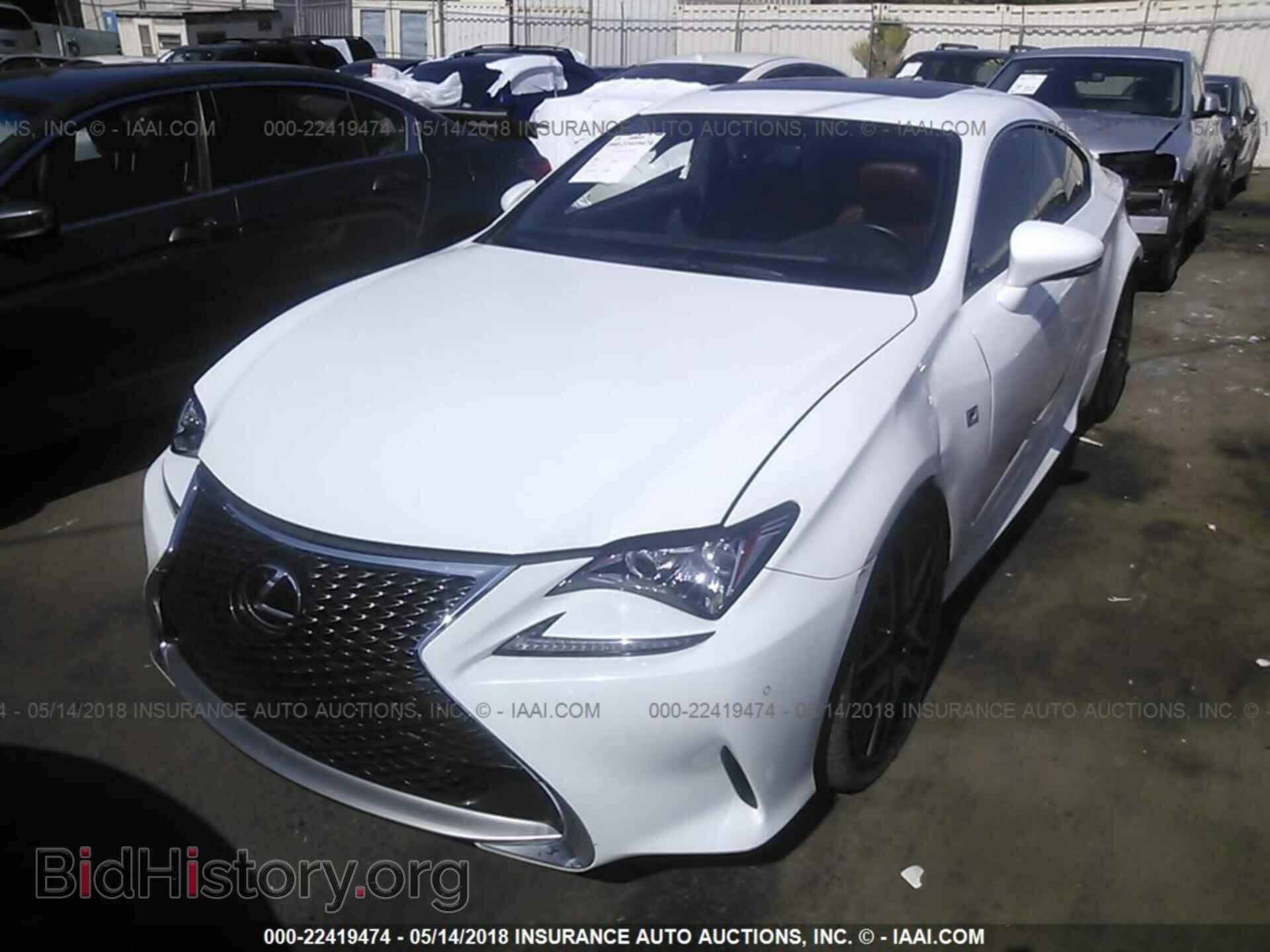 2016 Lexus Rc - VIN: JTHHA5BC7G5000772 - Фото 2