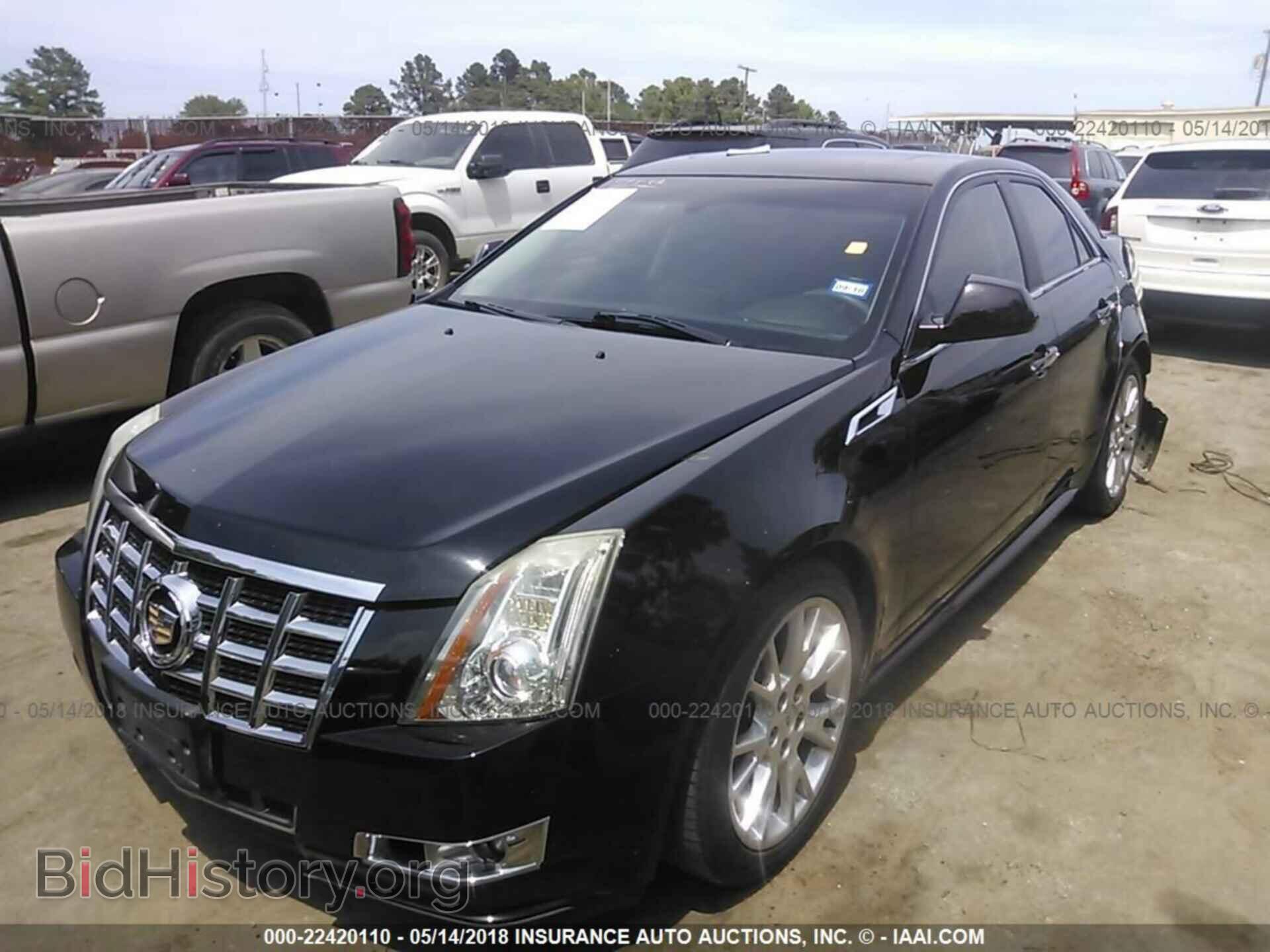 2012 Cadillac Cts - VIN: 1G6DP5E35C0127072 - Фото 2