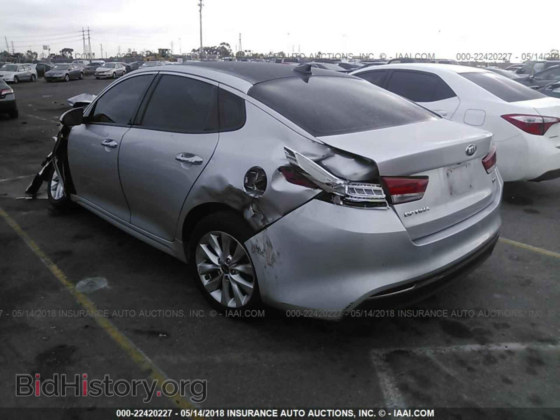 2016 Kia Optima - VIN: 5XXGU4L3XGG045651 - Фото 3