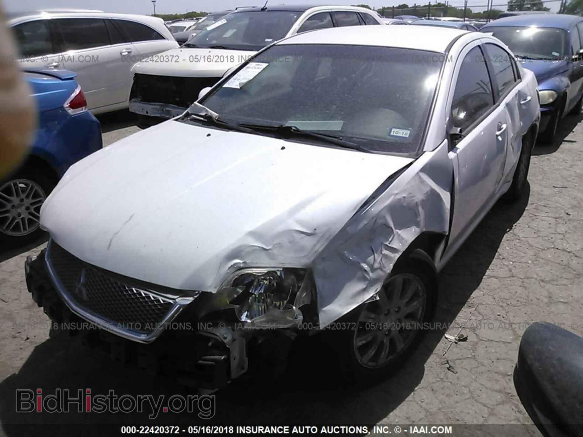 2011 Mitsubishi Galant - VIN: 4A32B2FF2BE020389 - Фото 2
