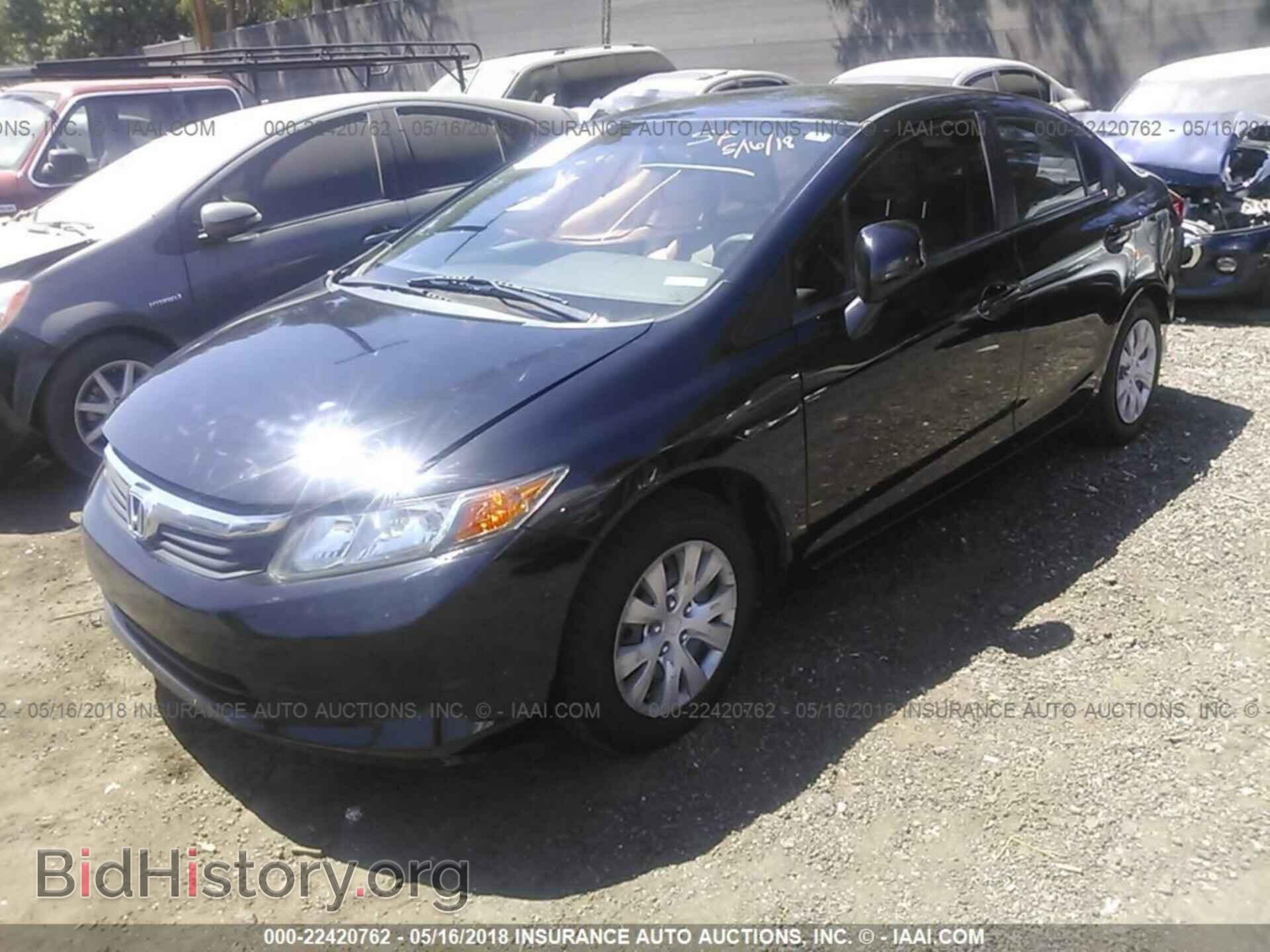 2012 Honda CIVIC (VIN JHMFB2F50CS005807) — фото 2 из 10