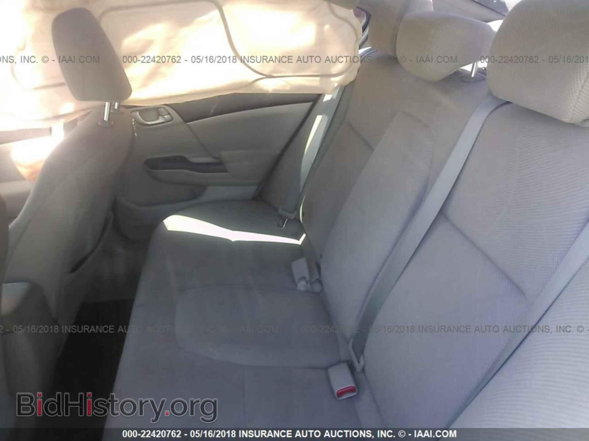 2012 Honda CIVIC (VIN JHMFB2F50CS005807) — фото 8 из 10