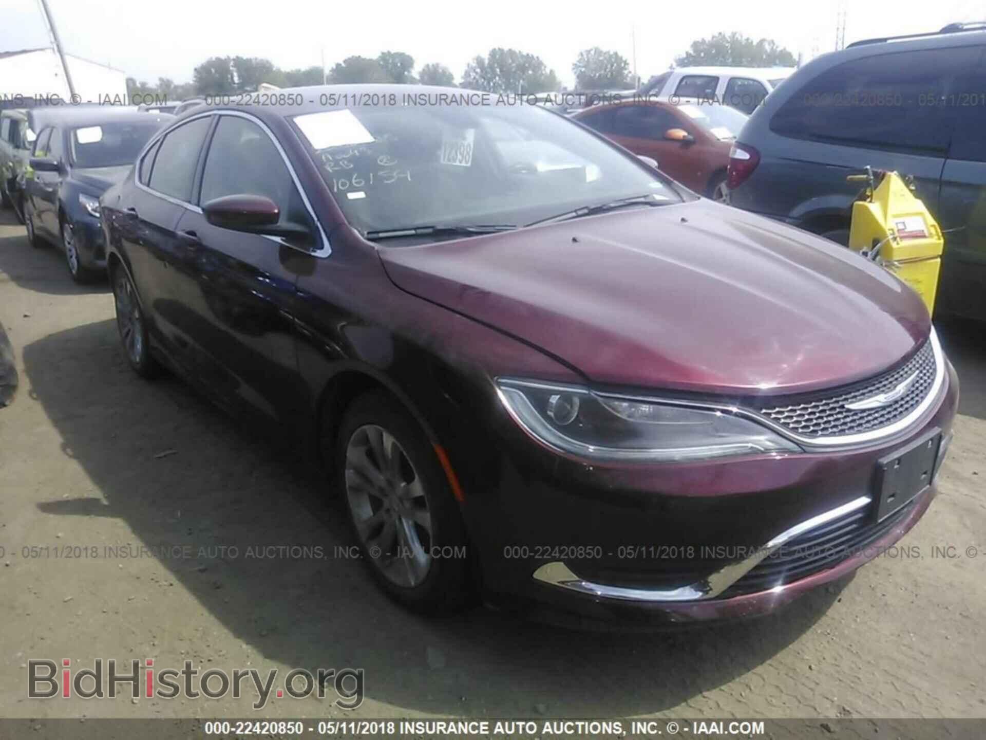 Photo 1C3CCCAB8GN106154 - Chrysler 200 2016