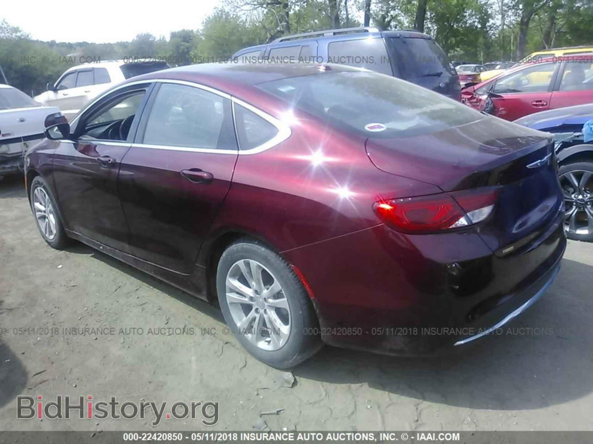 2016 Chrysler 200 - VIN: 1C3CCCAB8GN106154 - Photo 3