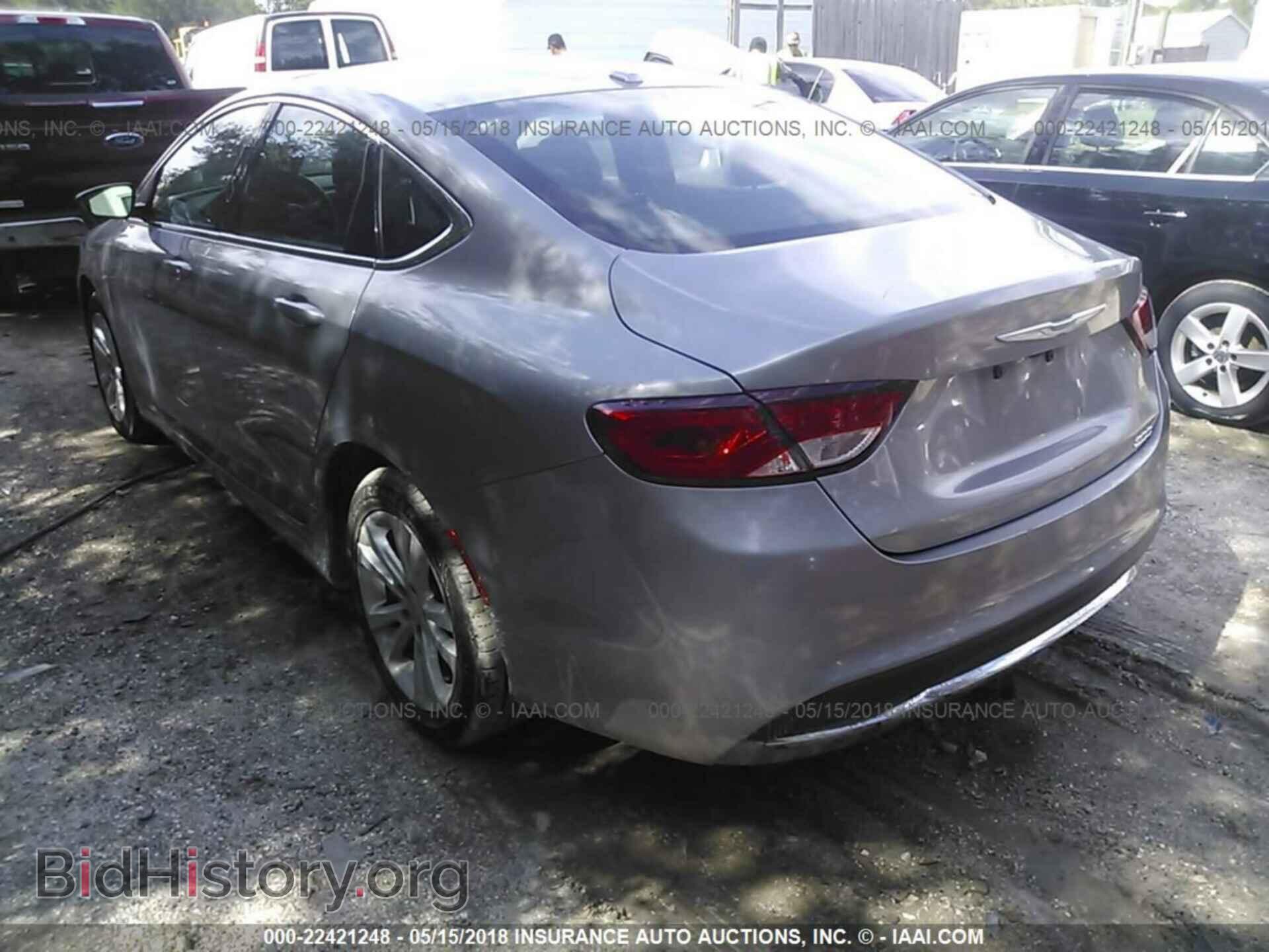 2016 Chrysler 200 - VIN: 1C3CCCAB7GN106274 - Photo 3