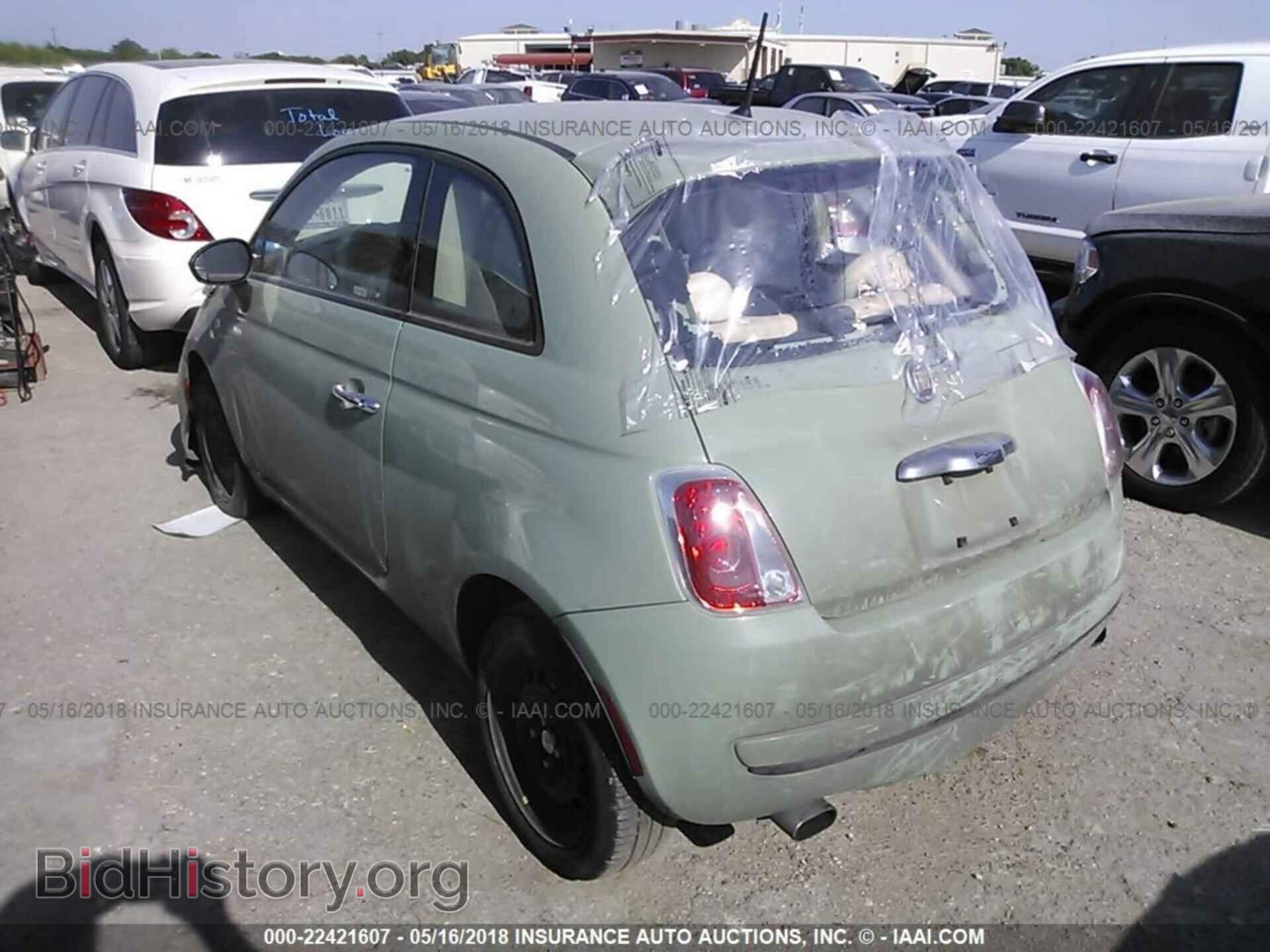 2015 Fiat 500 - VIN: 3C3CFFAR7FT613681 - Фото 3