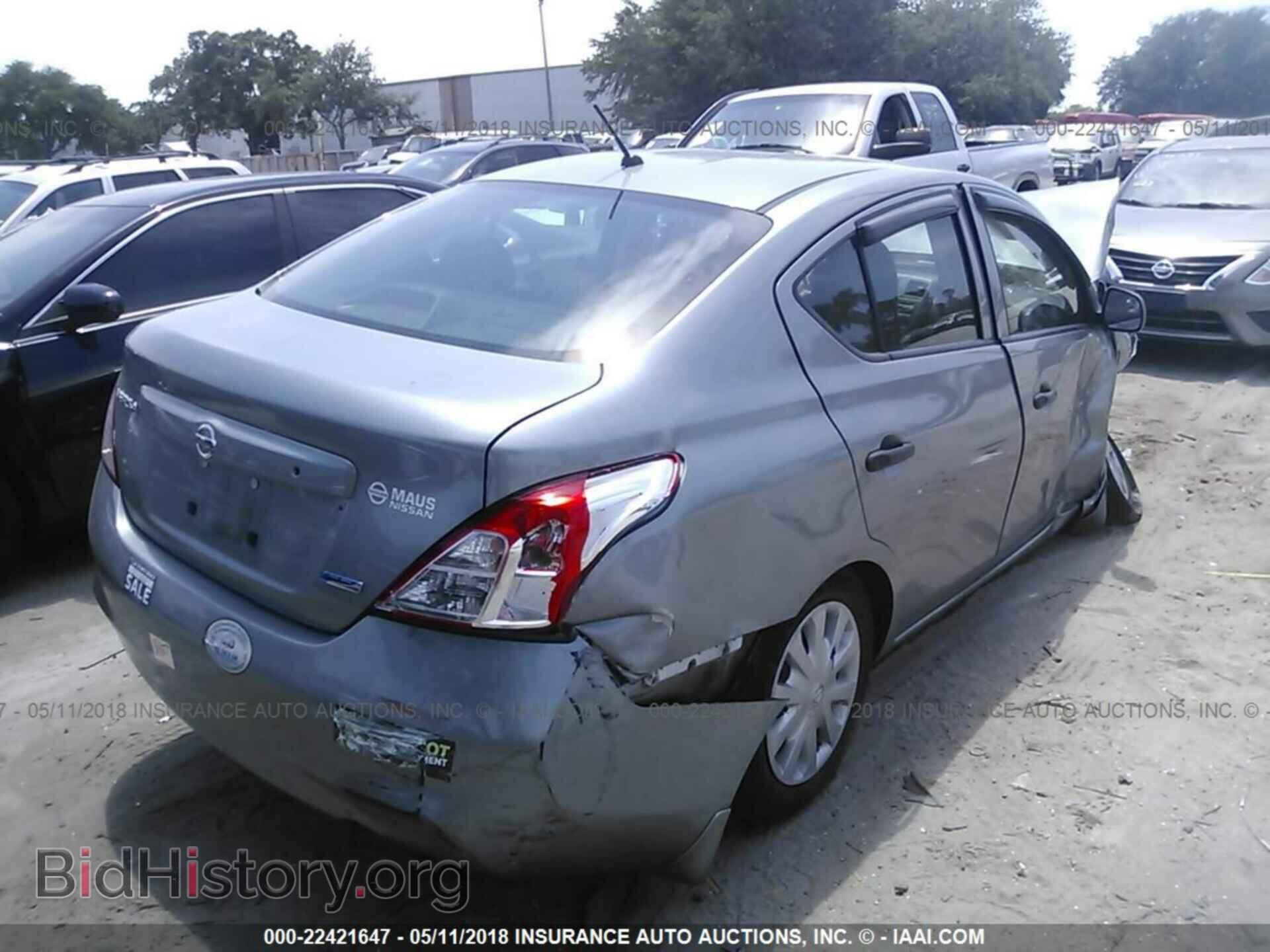 2012 Nissan Versa - VIN: 3N1CN7AP6CL930739 - Фото 4