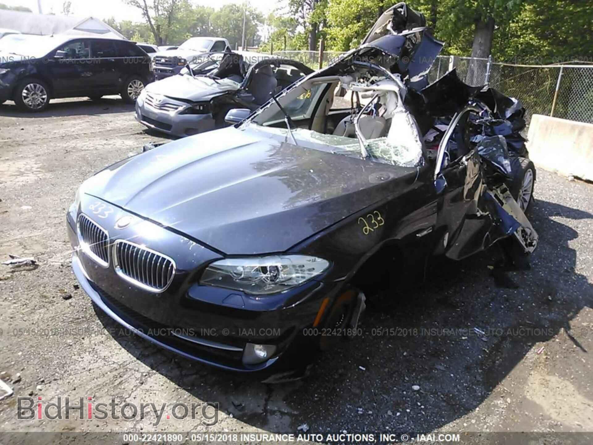 2011 BMW 535 - VIN: WBAFR7C53BC603930 - Фото 2