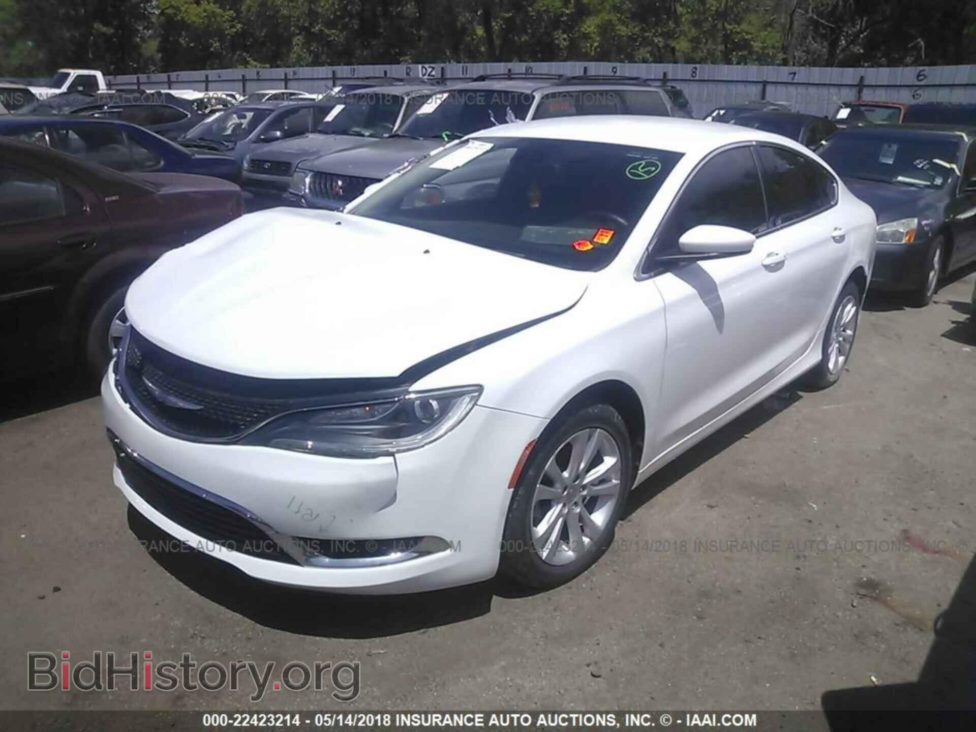 2015 Chrysler 200 - VIN: 1C3CCCAB7FN709661 - Фото 2