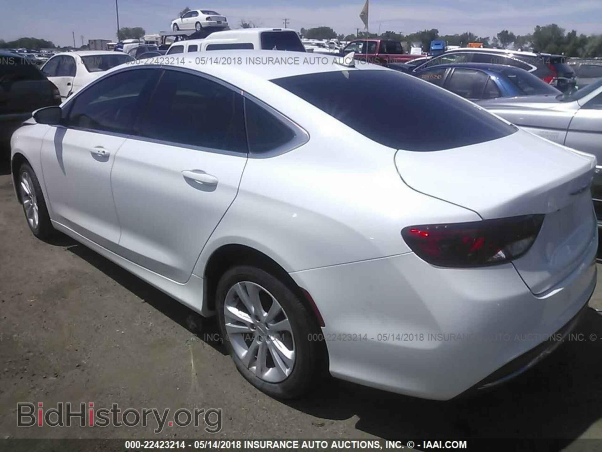 2015 Chrysler 200 - VIN: 1C3CCCAB7FN709661 - Фото 3