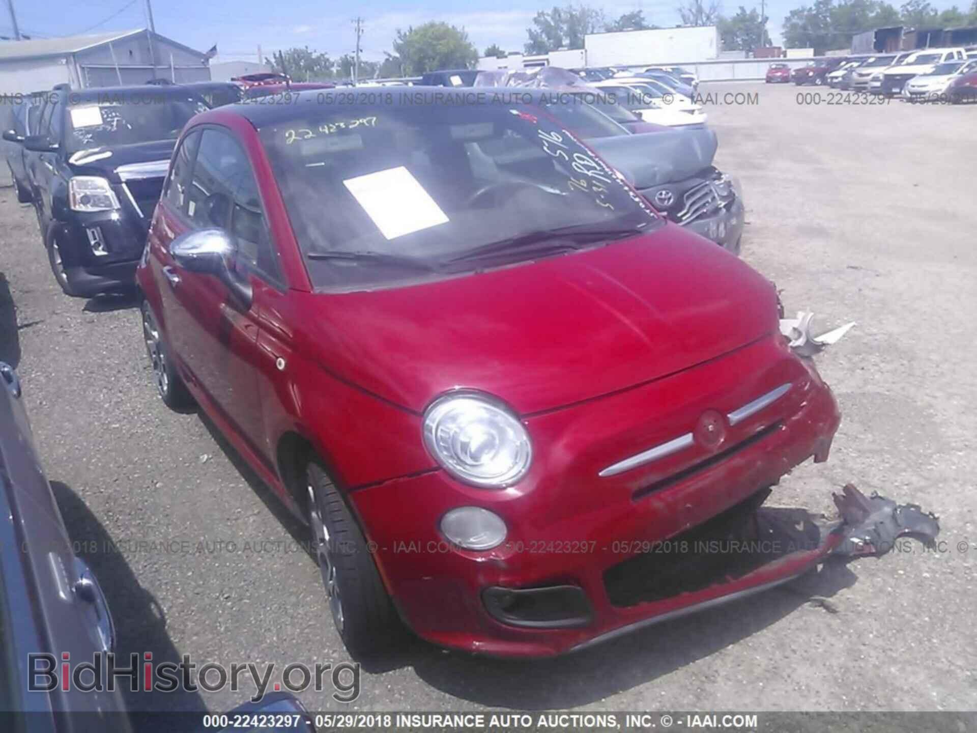Фотография 3C3CFFBR6DT581009 - Fiat 500 2013