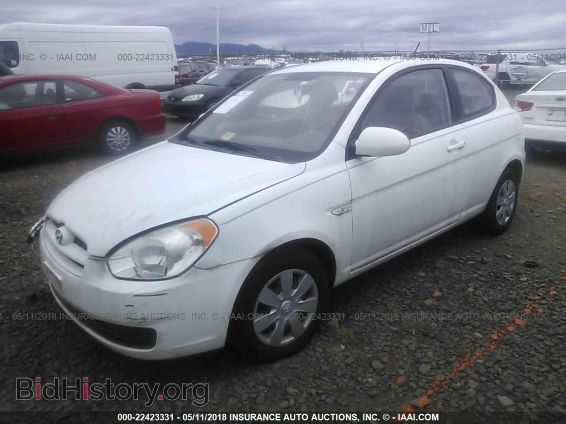 2007 HYUNDAI ACCENT - VIN: KMHCM36C87U026817 - Фото 2