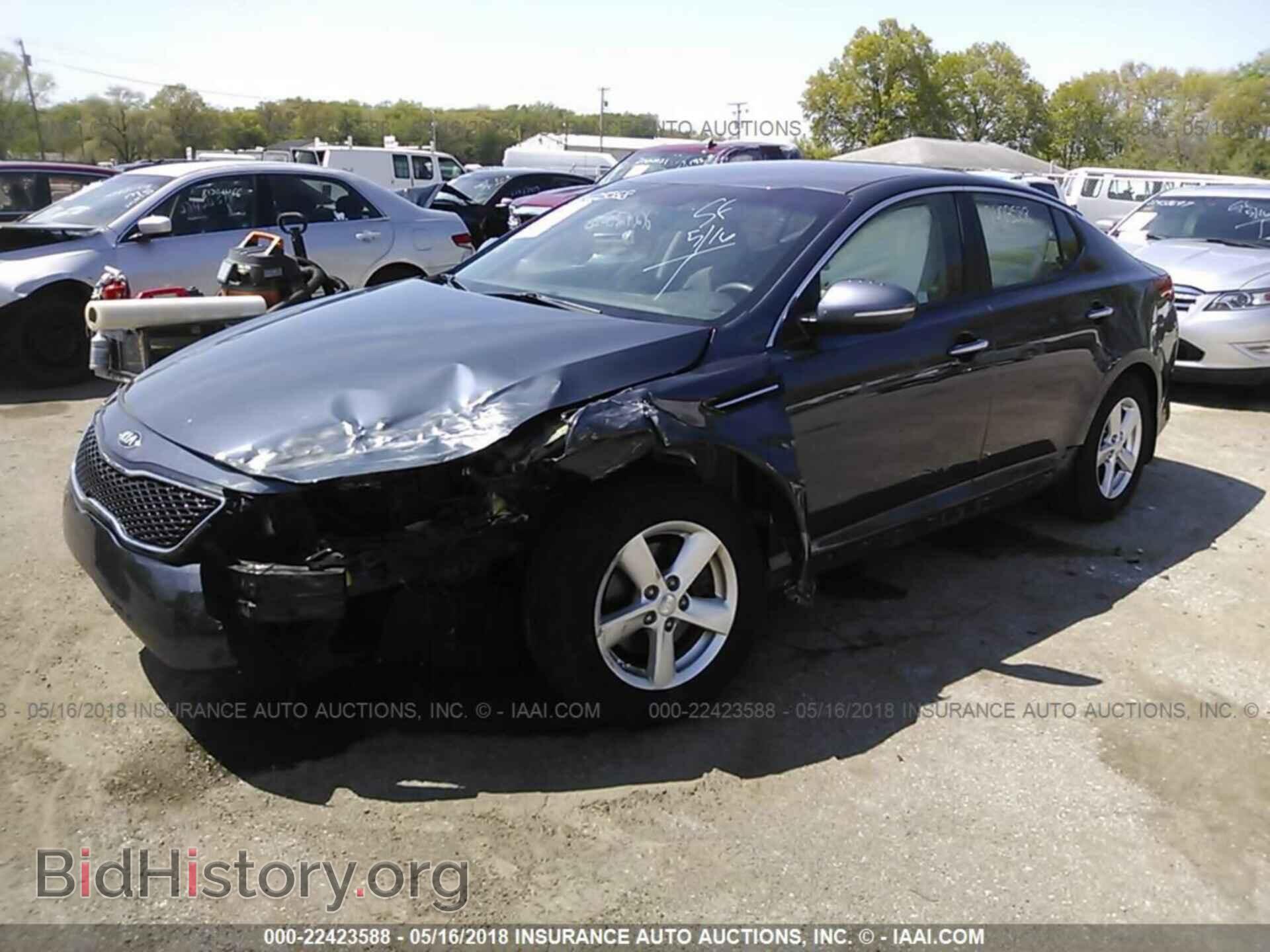 2015 Kia Optima - VIN: KNAGM4A75F5579551 - Photo 2