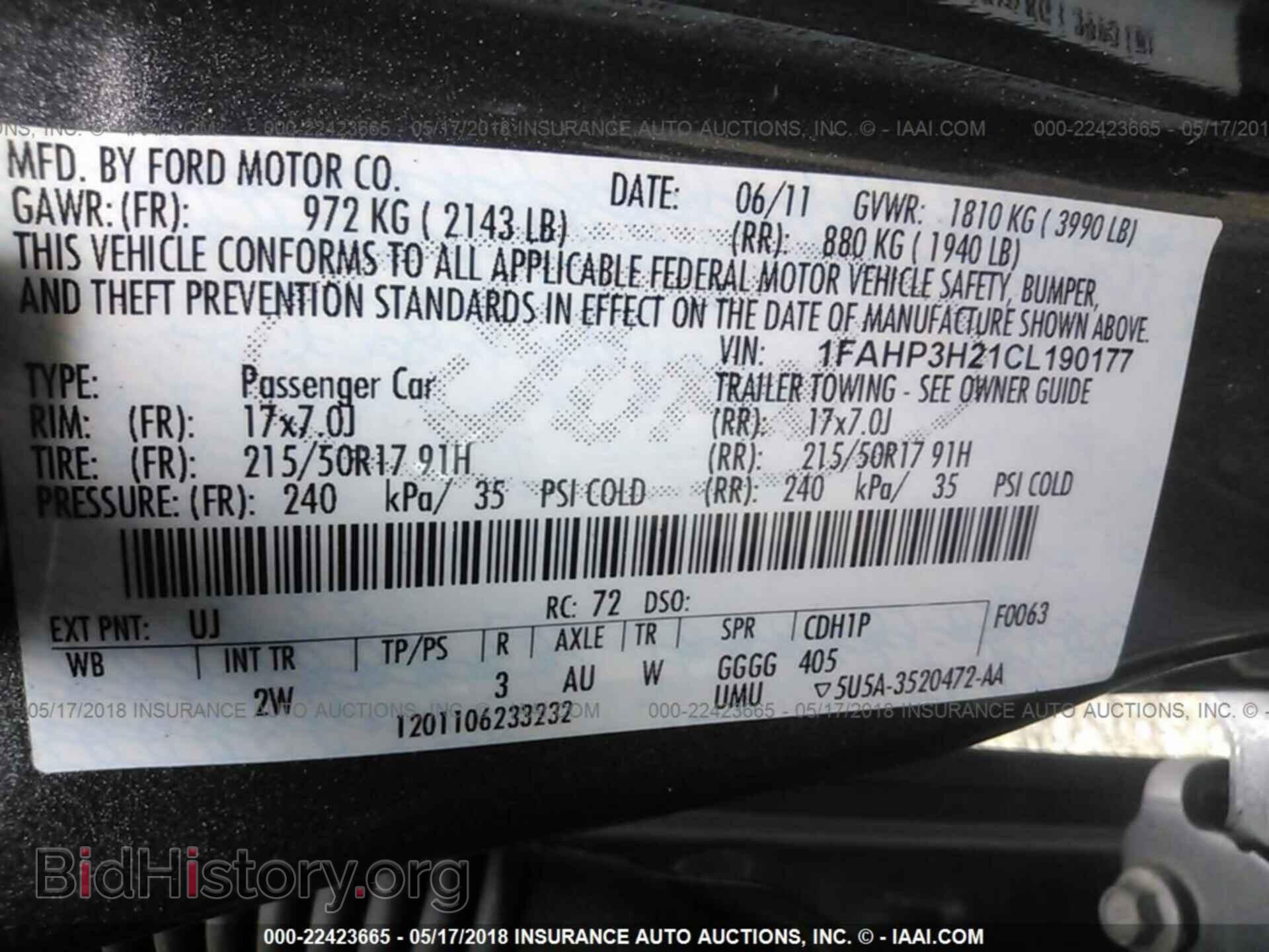 2012 Ford Focus - VIN: 1FAHP3H21CL190177 - Photo 9