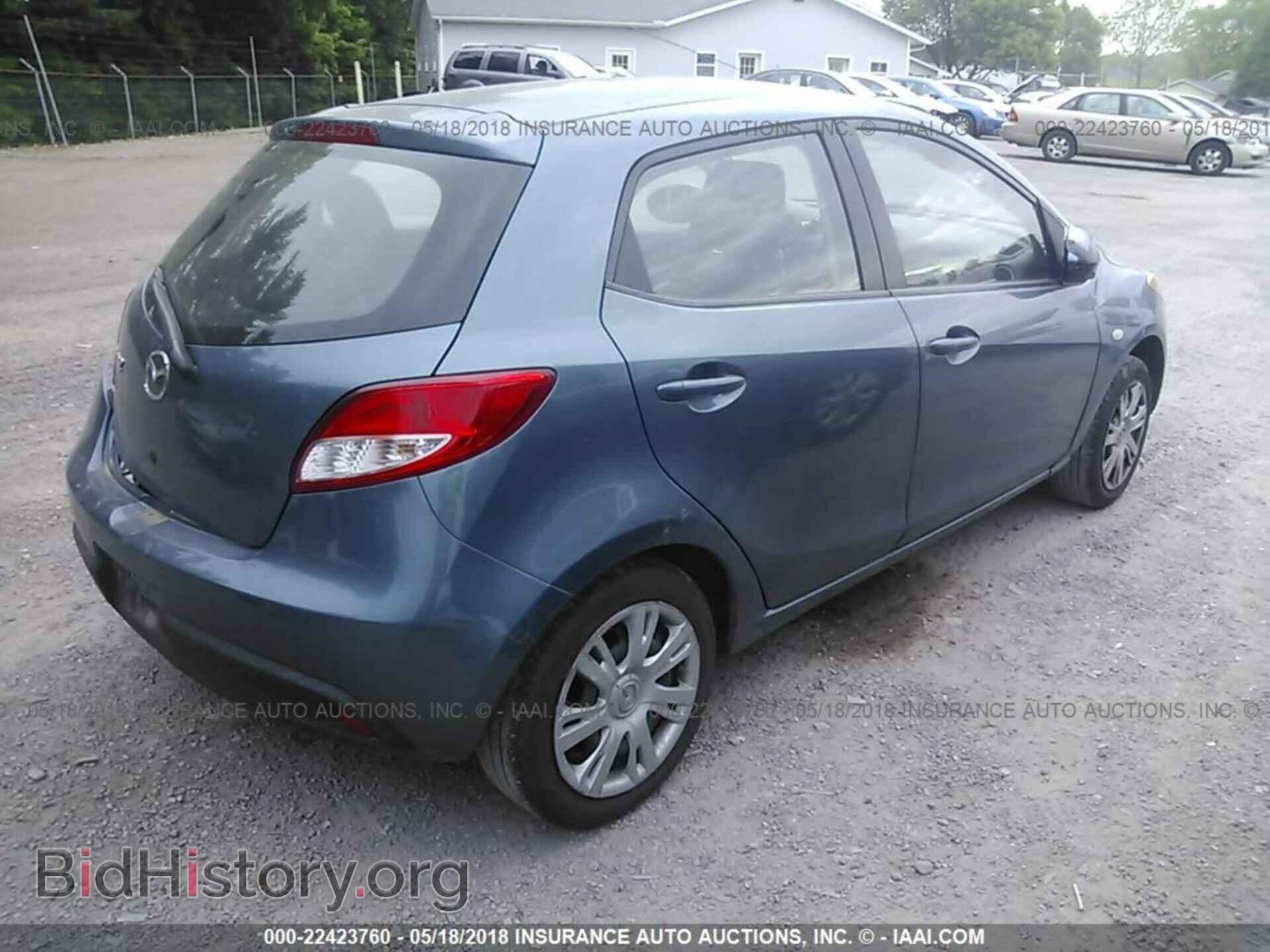 2014 MAZDA MAZDA2 - VIN: JM1DE1KY6E0189367 - Фото 4