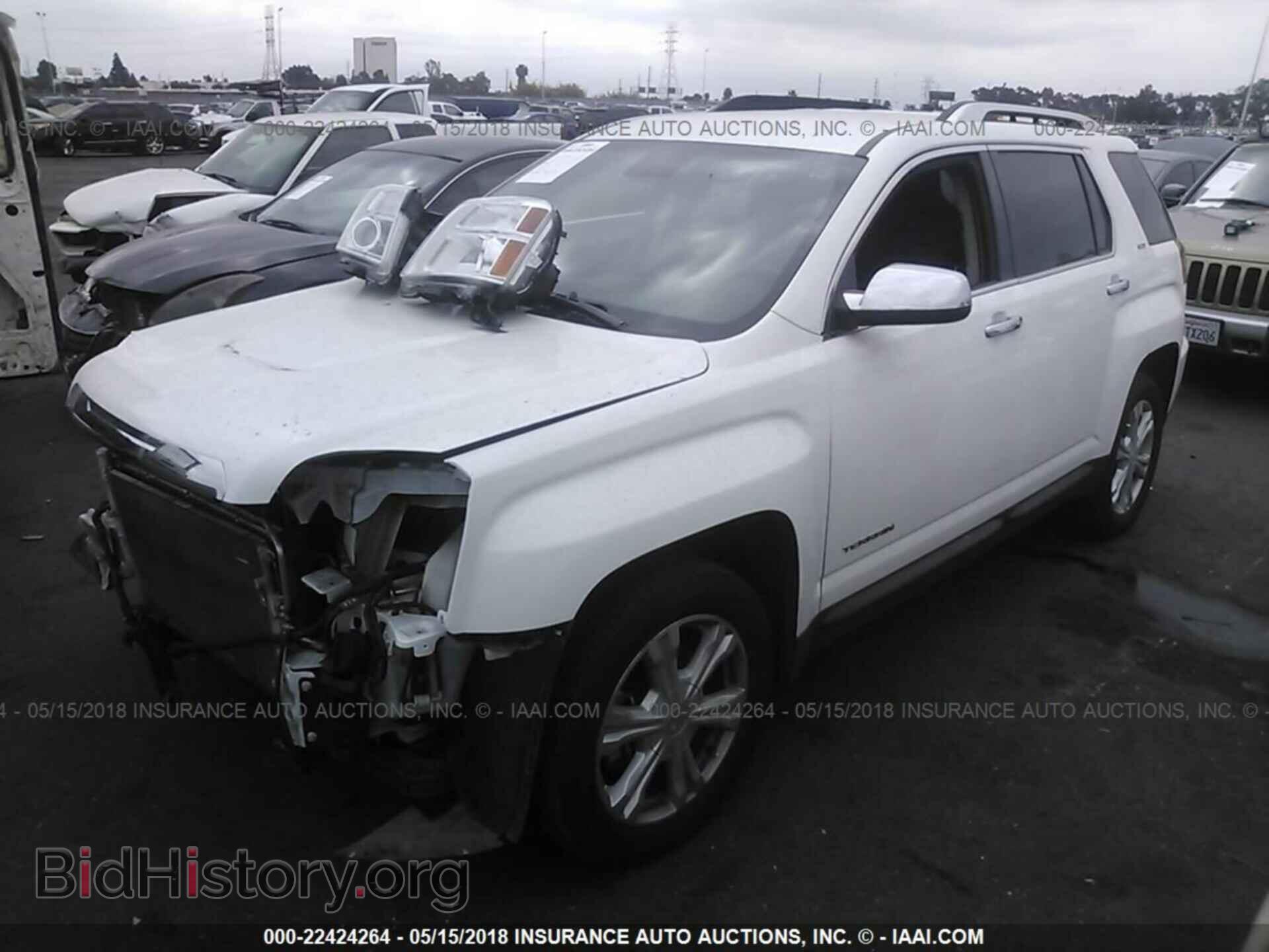 2016 Gmc Terrain - VIN: 2GKFLPE3XG6210933 - Фото 2