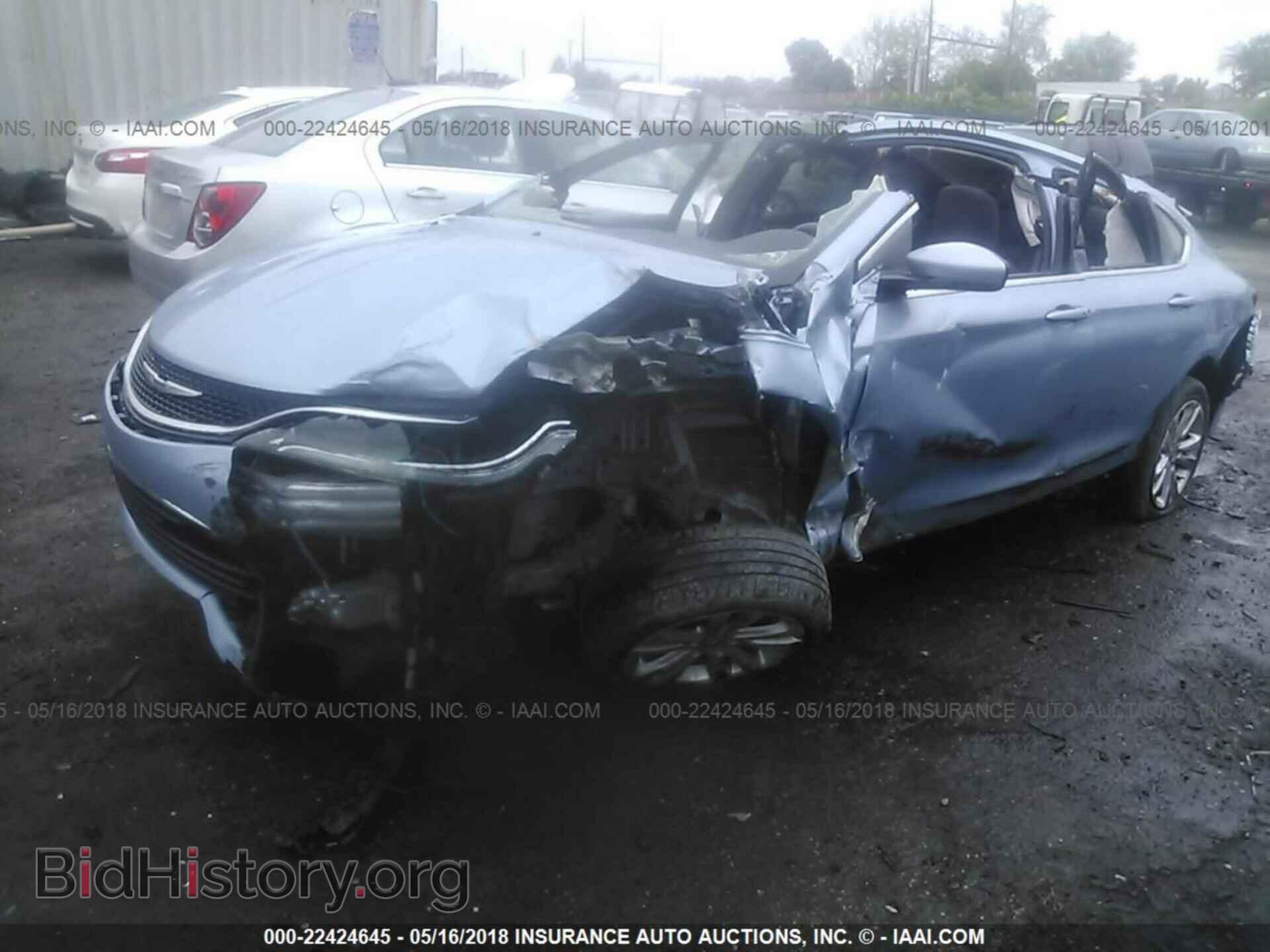 2015 Chrysler 200 - VIN: 1C3CCCAB1FN737567 - Фото 2