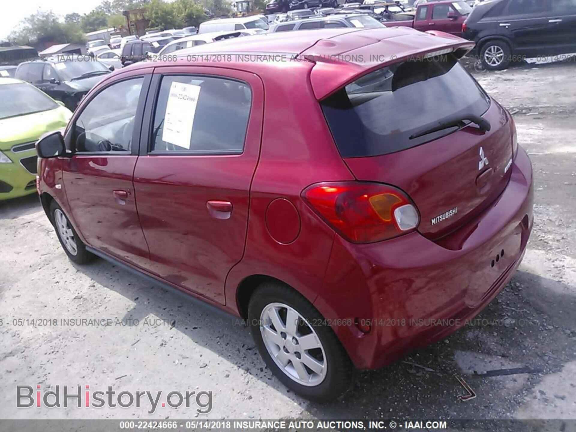 2014 Mitsubishi Mirage - VIN: ML32A4HJ3EH003576 - Фото 3