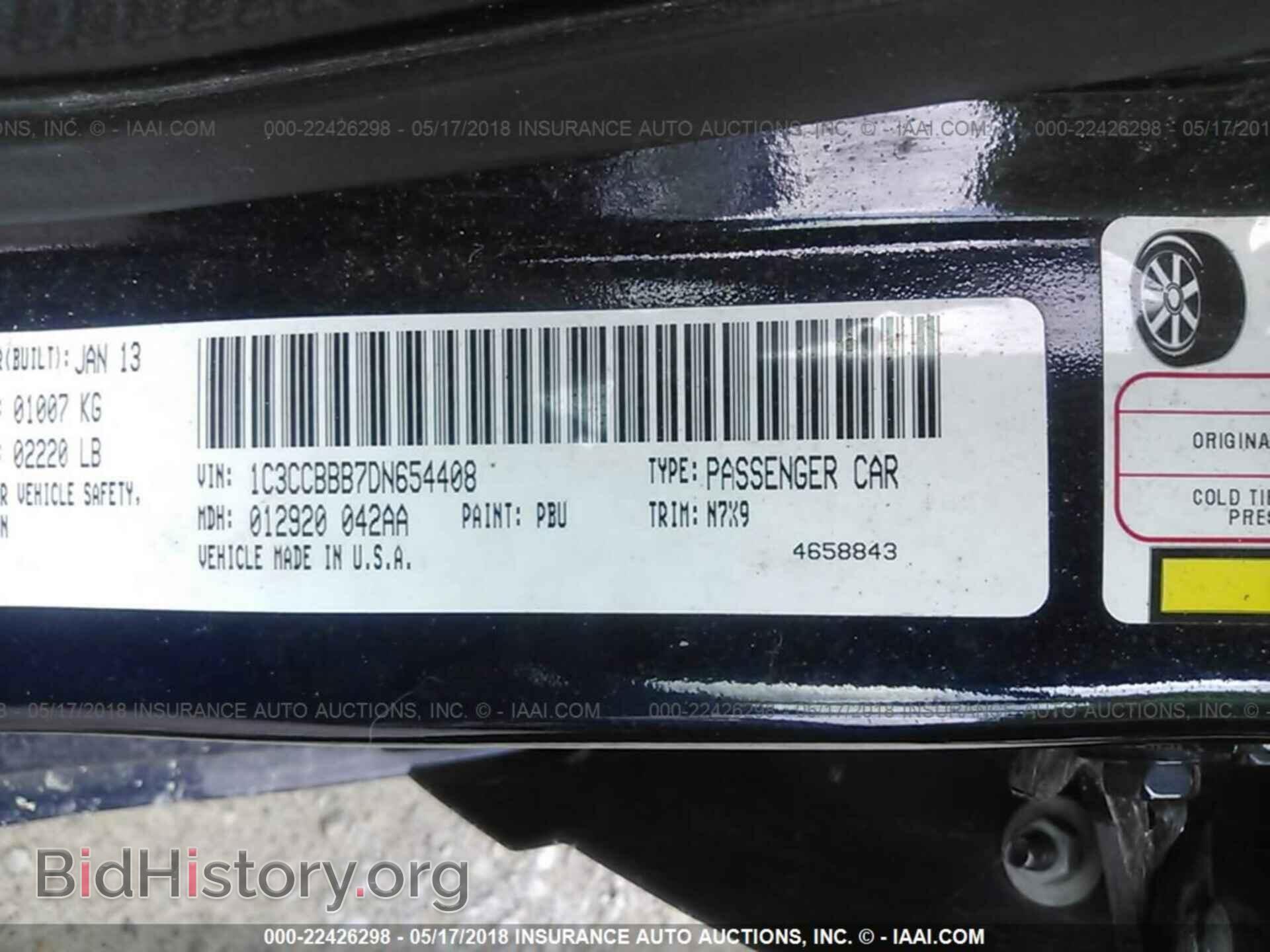 2013 Chrysler 200 - VIN: 1C3CCBBB7DN654408 - Photo 9