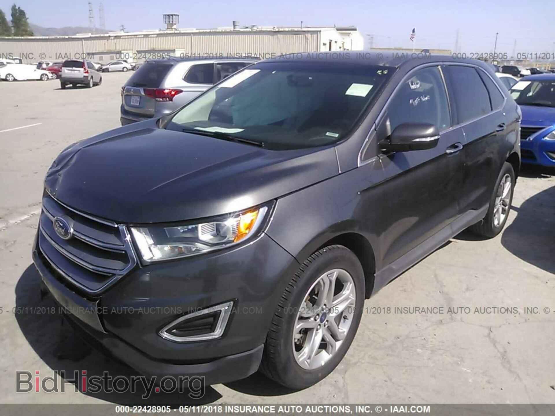 2017 Ford Edge - VIN: 2FMPK4K9XHBB91170 - Фото 2