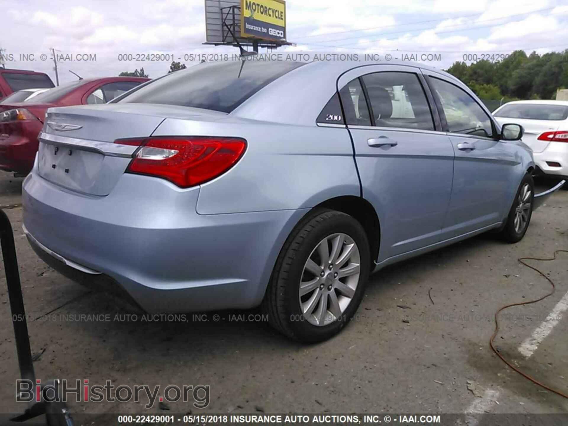 2012 Chrysler 200 - VIN: 1C3CCBBB0CN143251 - Фото 4